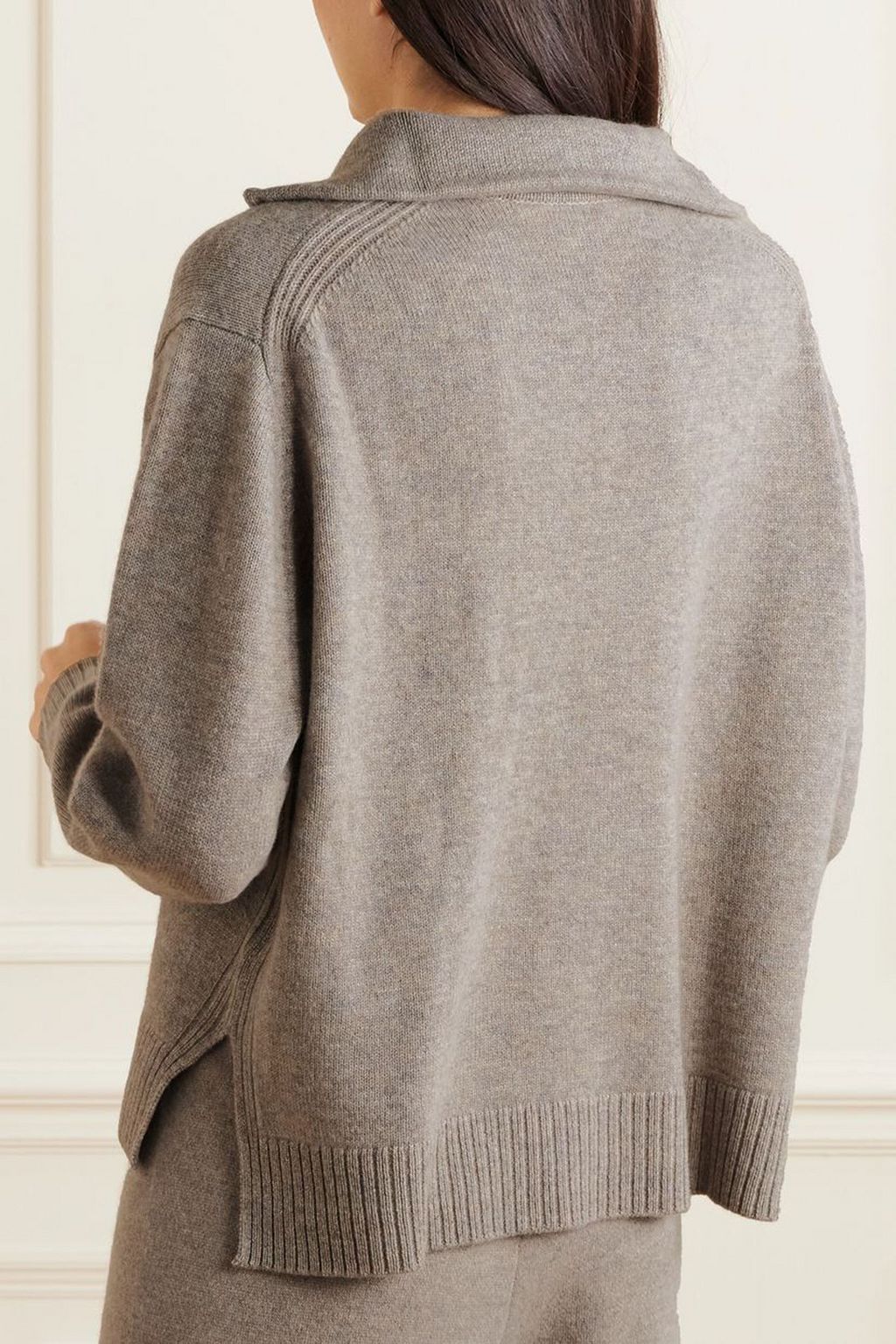 FALKE Troyer Pullover aus einer Woll-Kaschmirmischung