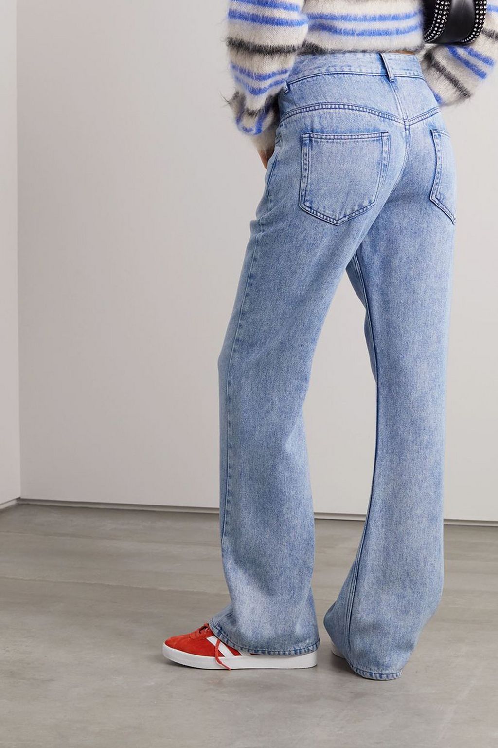 MARANT ÉTOILE 하이라이즈 부츠컷 진