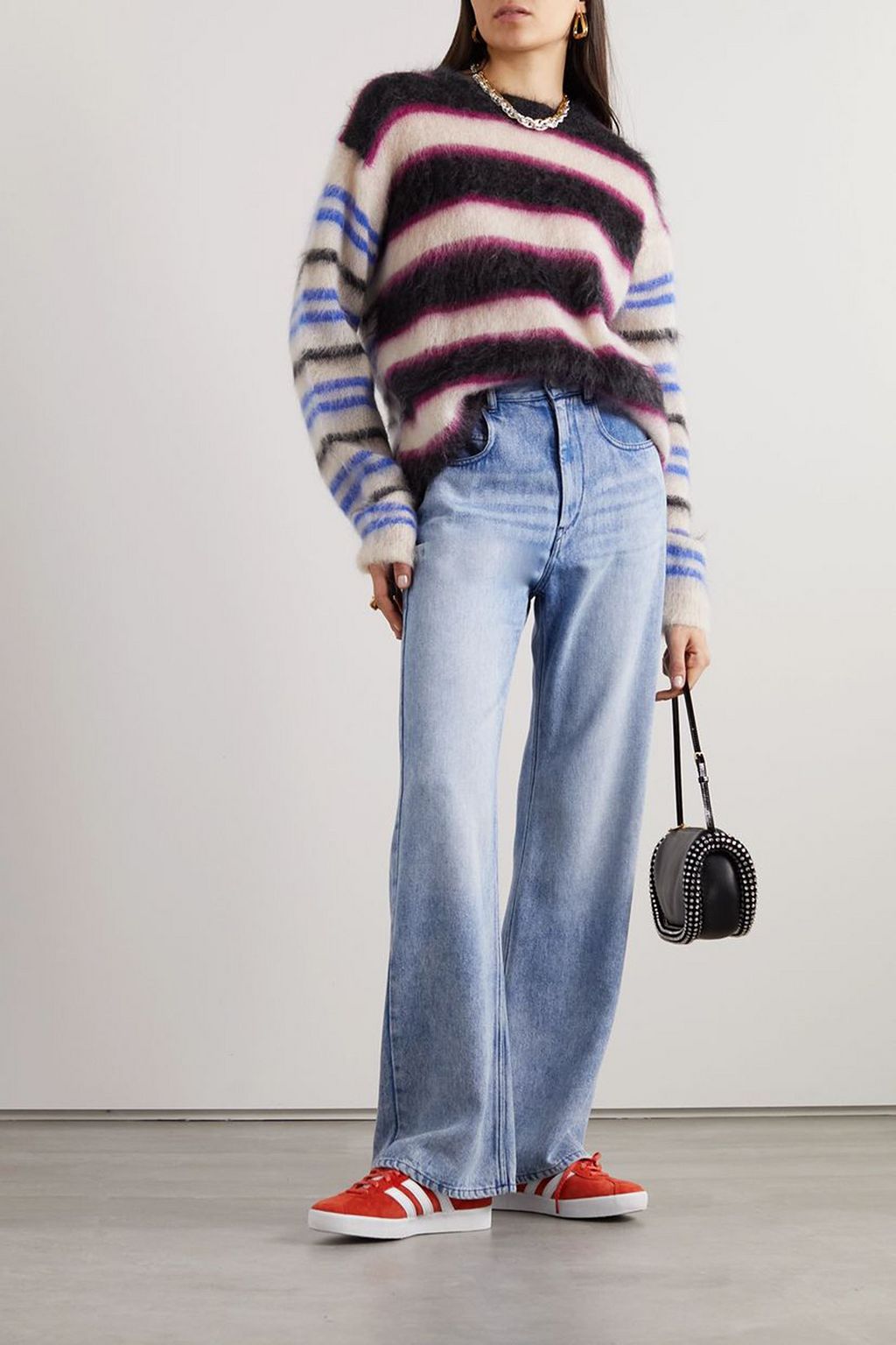 MARANT ÉTOILE 하이라이즈 부츠컷 진