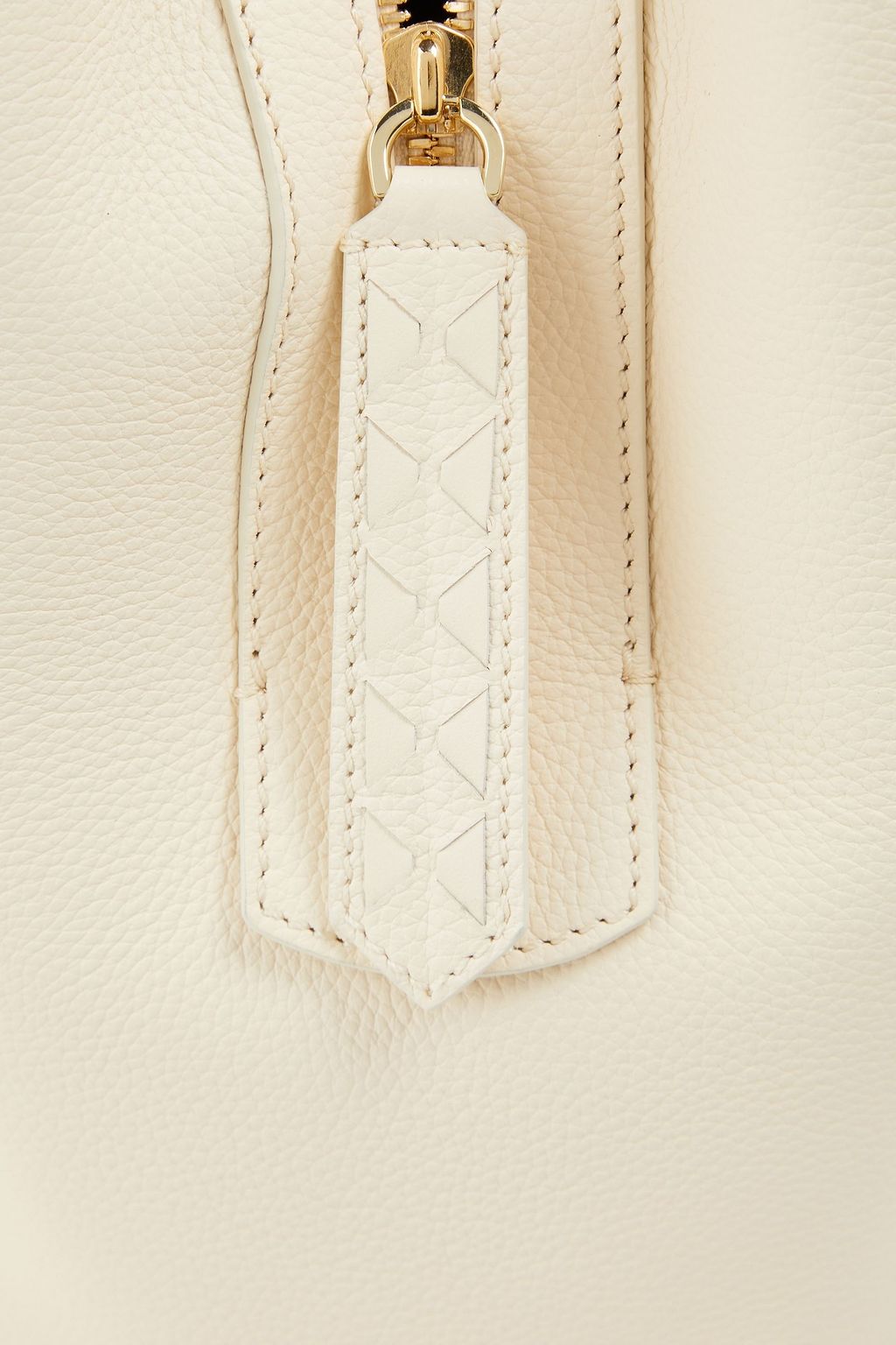 SERAPIAN Pebbled-leather tote