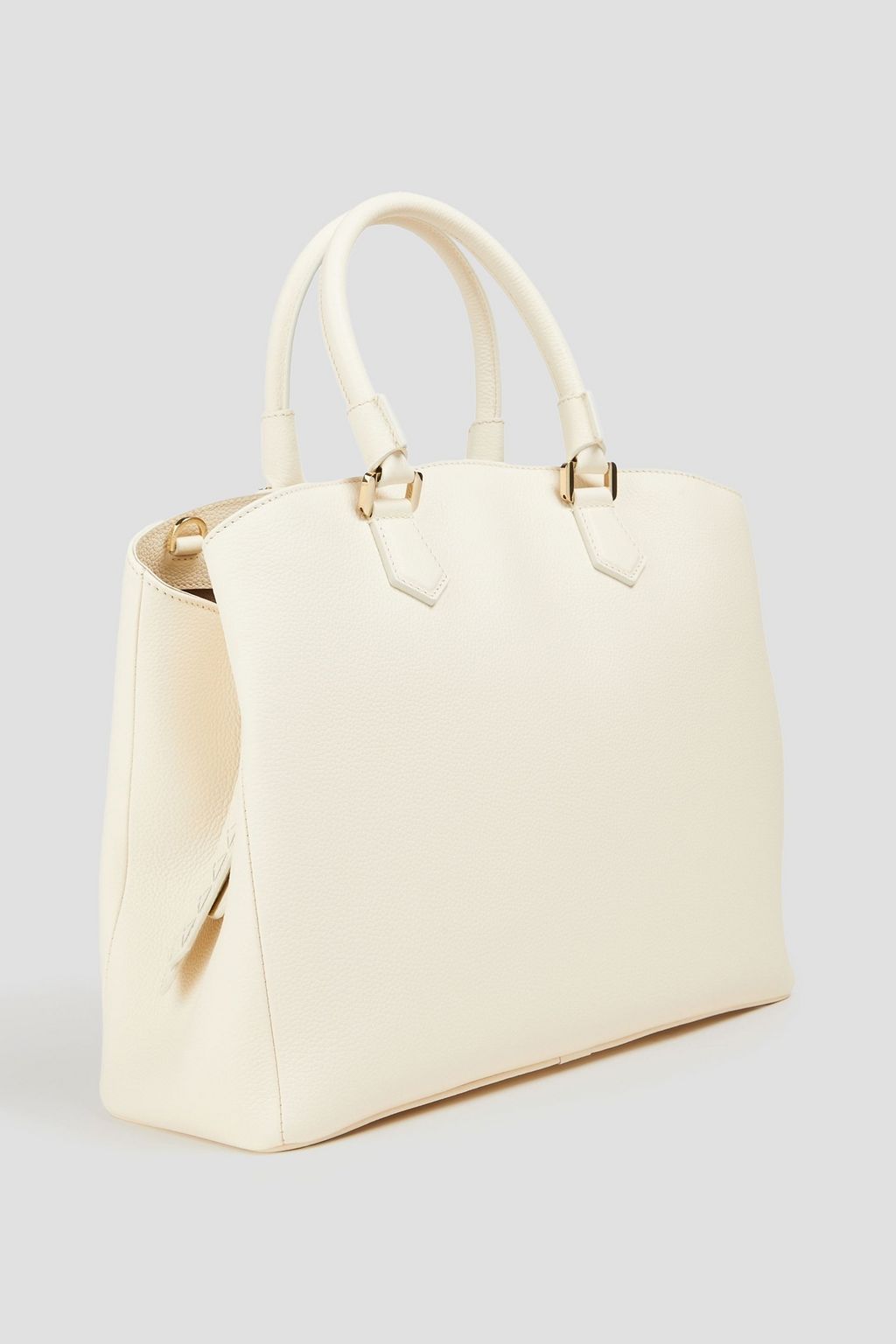SERAPIAN Pebbled-leather tote