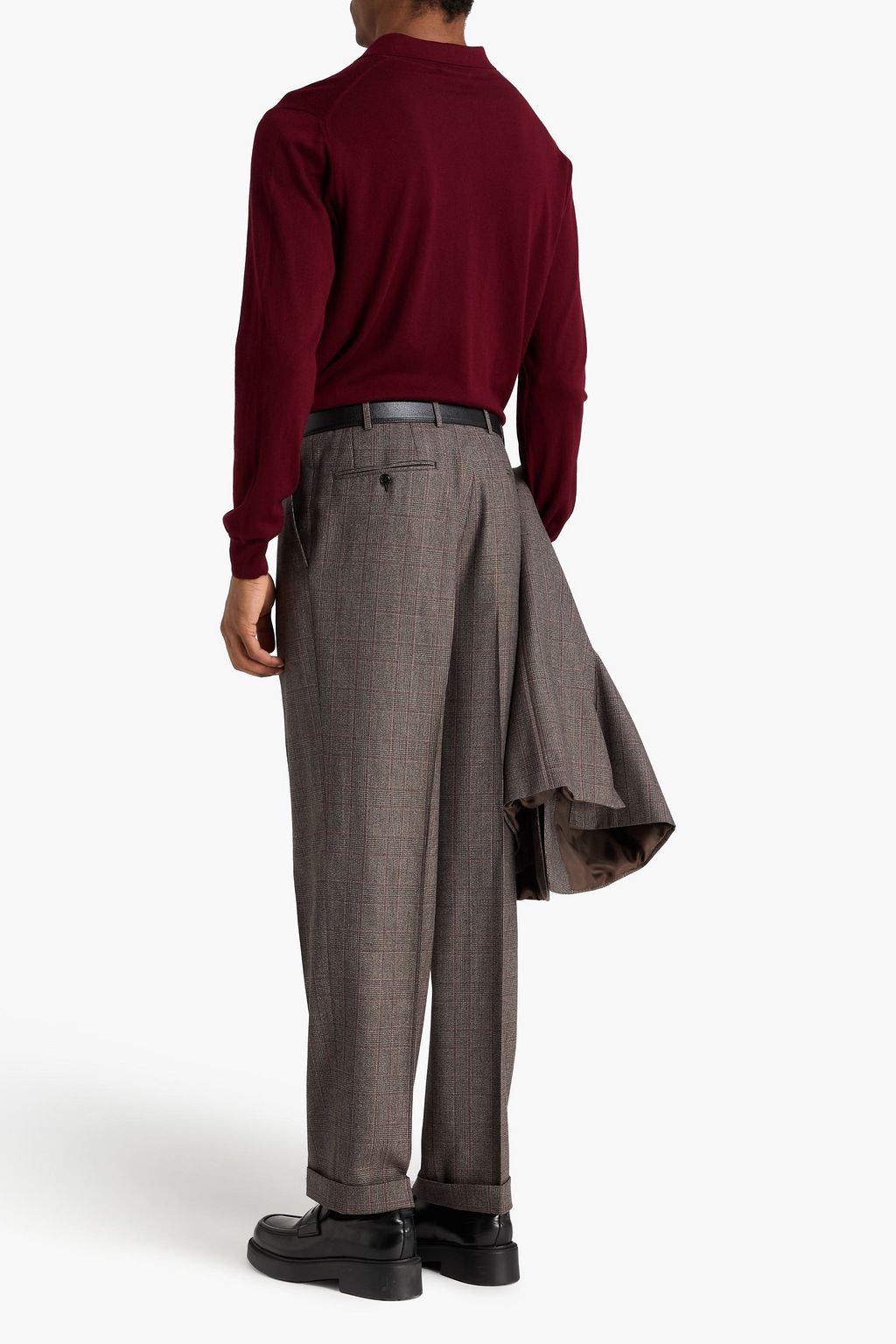 CANALI Cashmere polo sweater