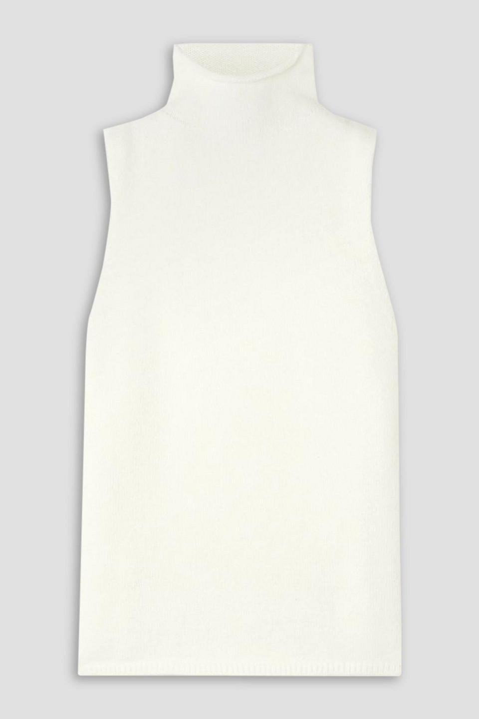 Proenza Schouler Ribbed-knit Turtleneck Top In Ivory