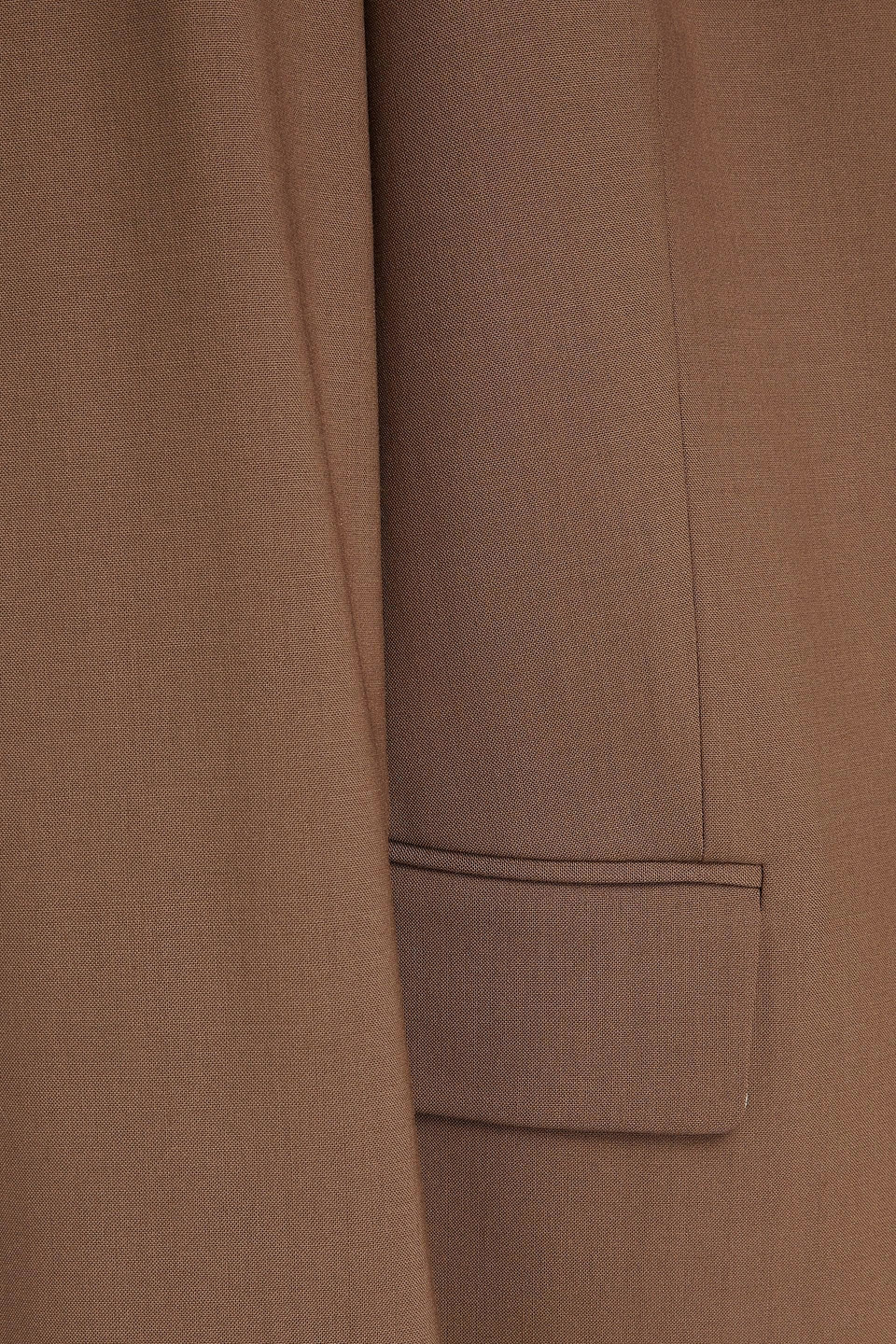 Theory Wool-blend Blazer In Taupe