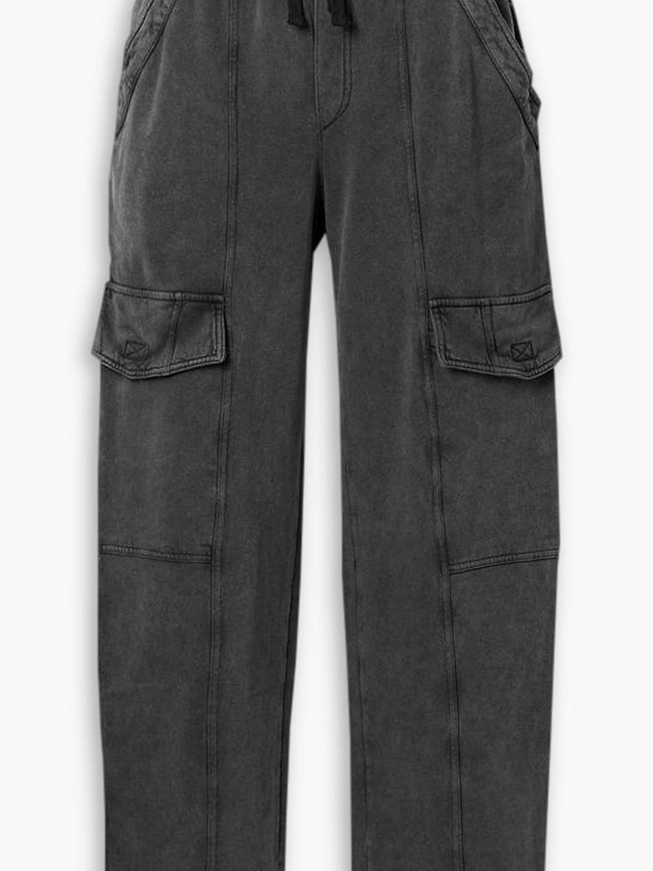 peorana cotton-jersey track pants