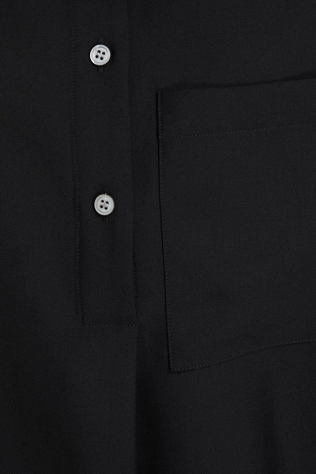 THEORY PROJECT Pleated wool blouse
