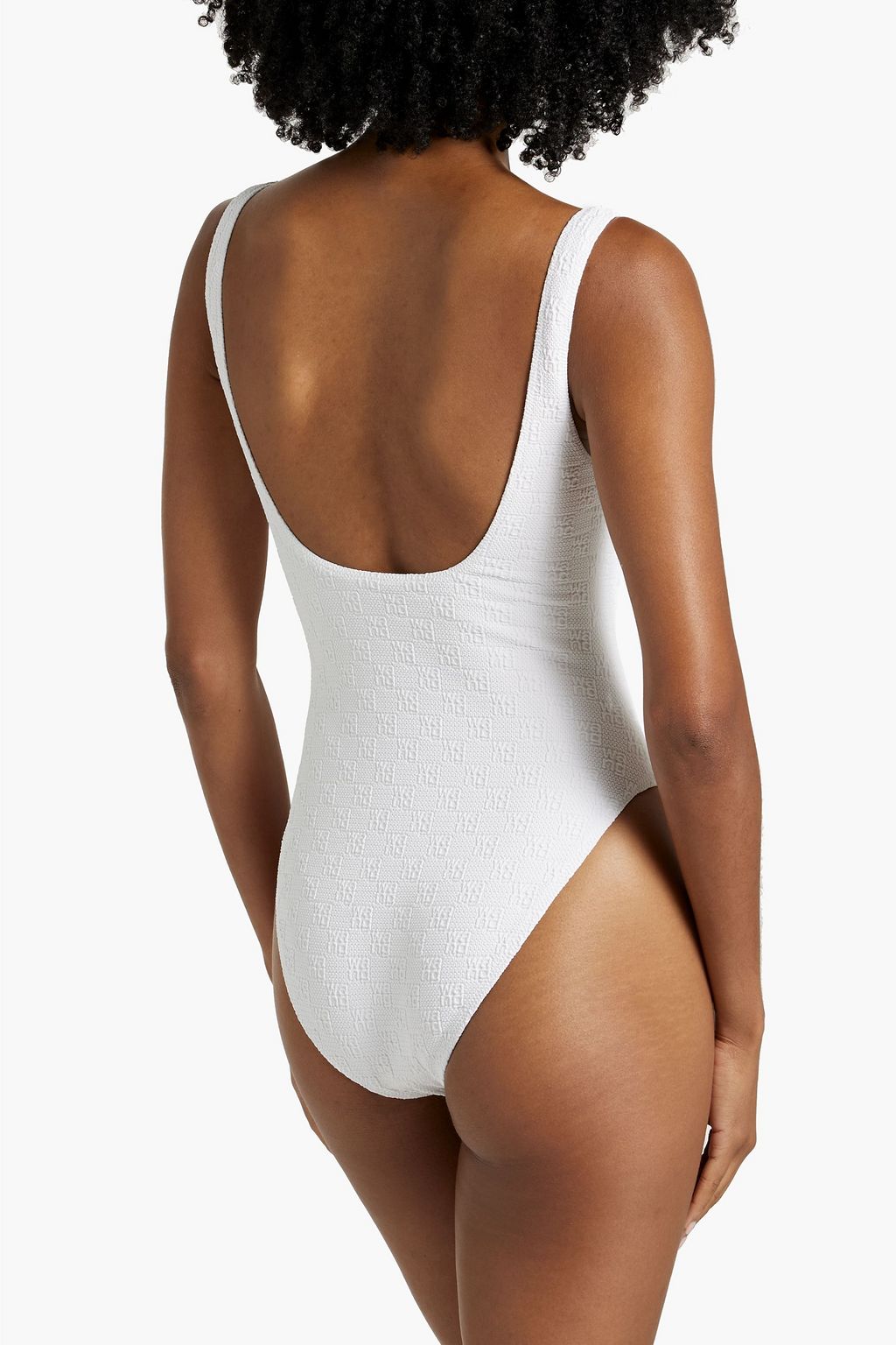 ALEXANDERWANG.T لباس سباحة من الجاكار المطاطي