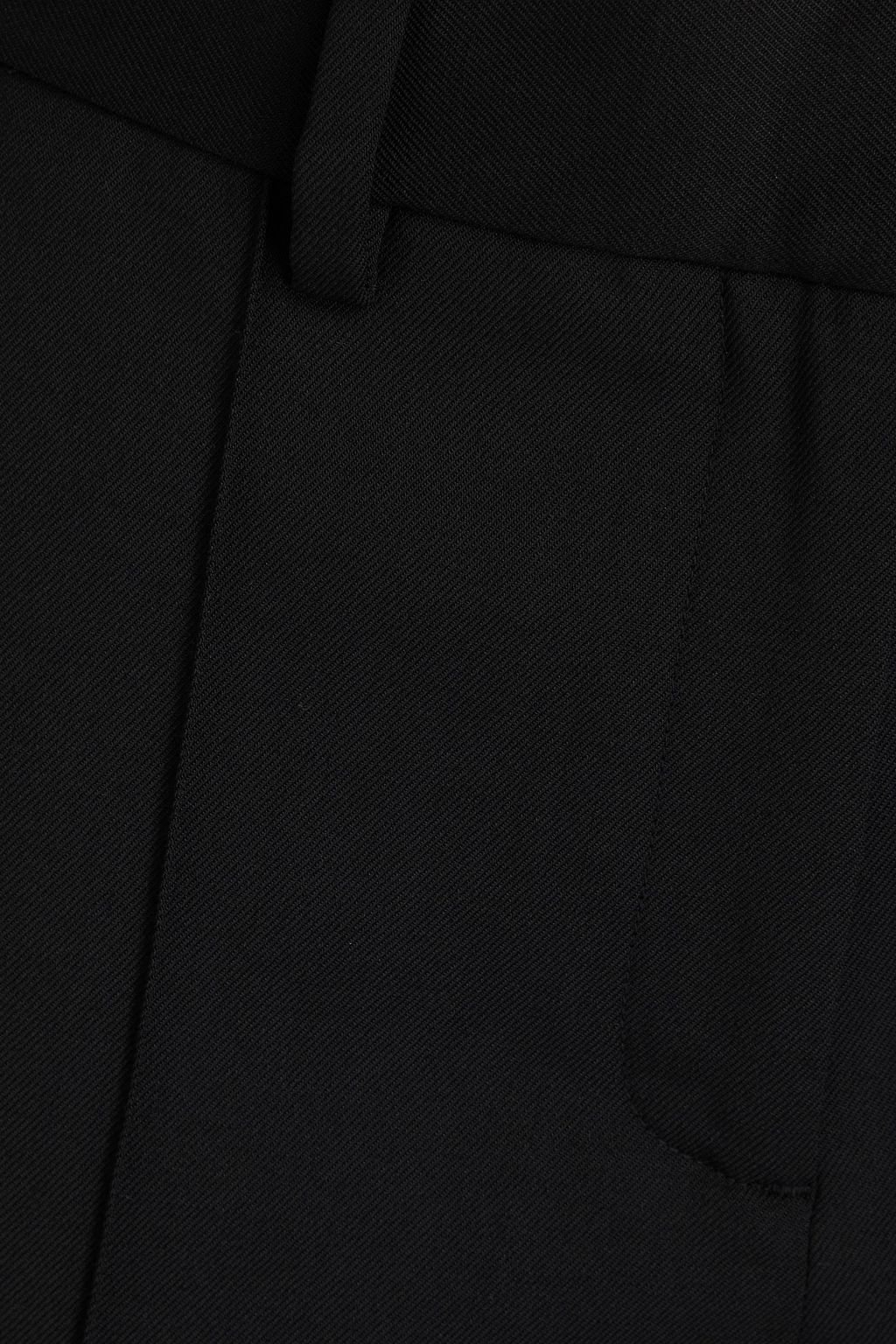 THEORY PROJECT Cropped jute and linen-blend twill tapered pants