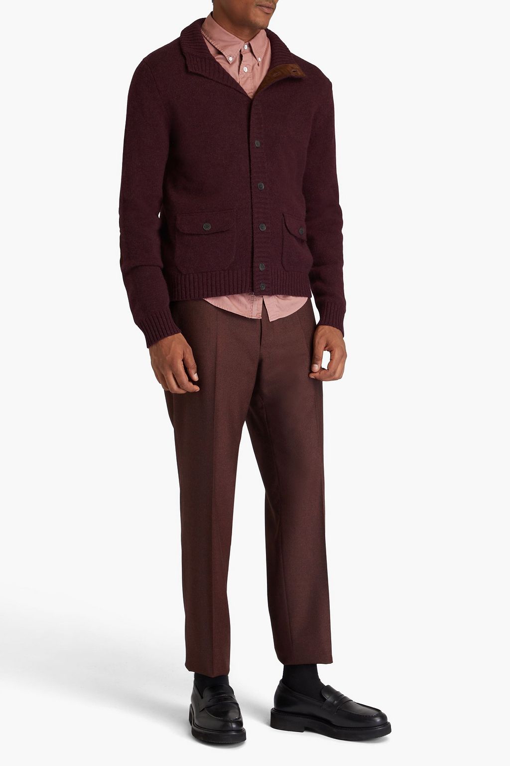 CANALI カシミヤ カーディガン