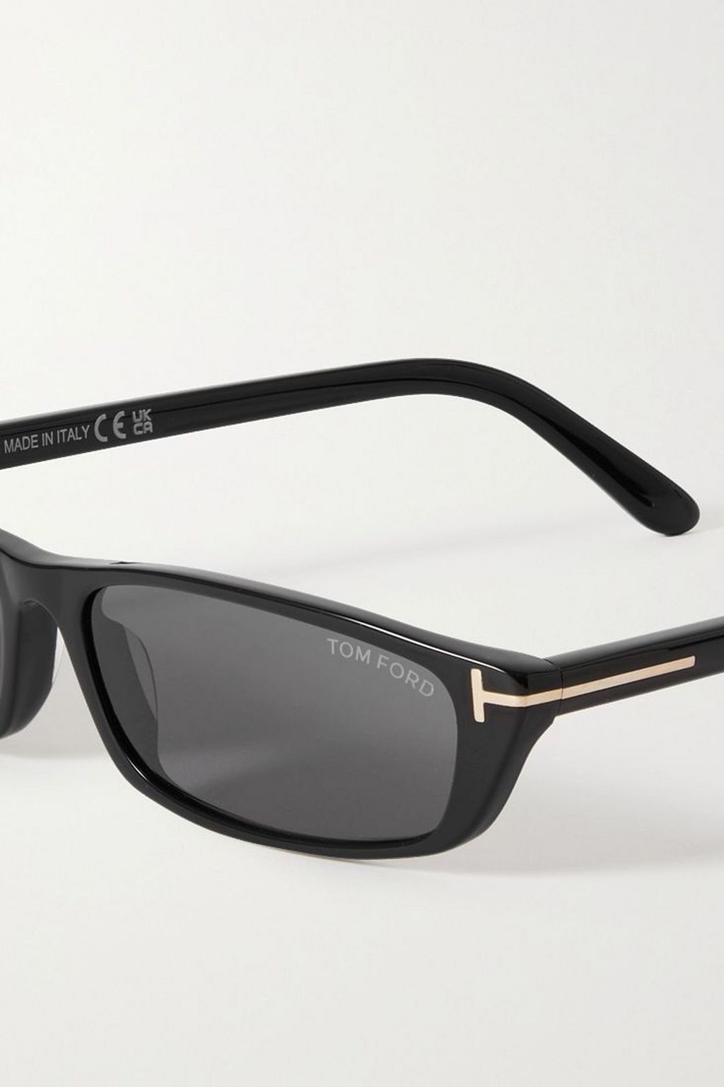 TOM FORD Alejandro rectangular-frame acetate sunglasses