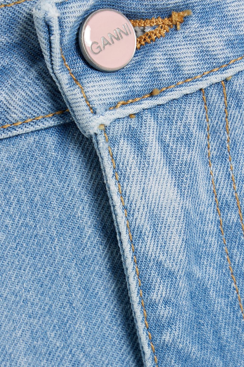 GANNI Betzy high-rise flared jeans