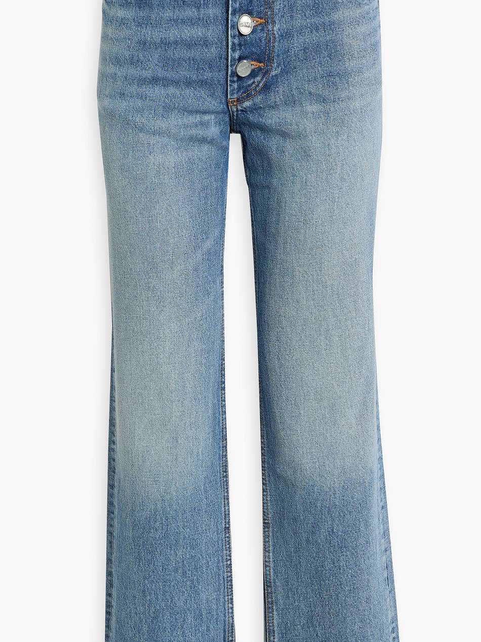 lovy high-rise straight-leg jeans
