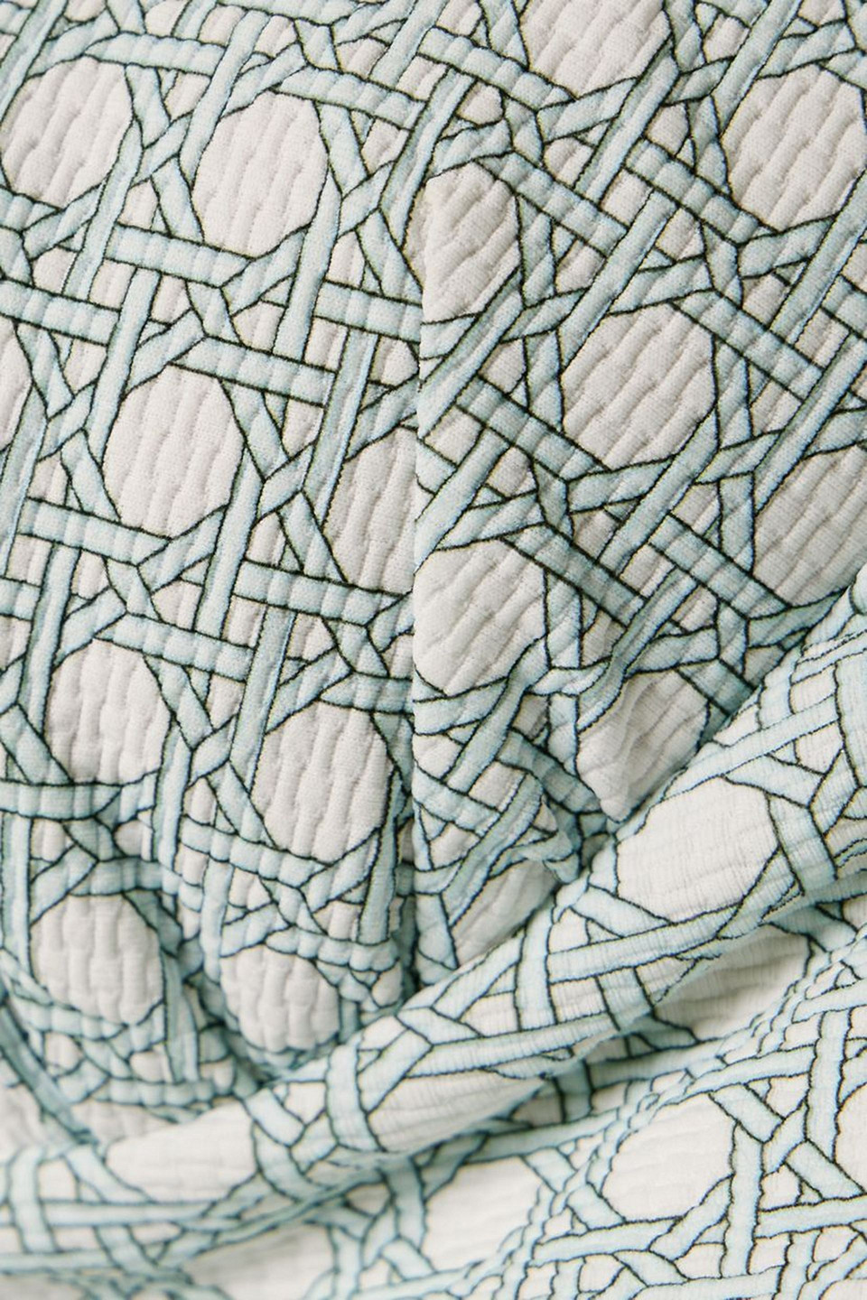 MARYSIA BAMBOLE REVERSIBLE PRINTED SEERSUCKER BANDEAU BIKINI TOP 