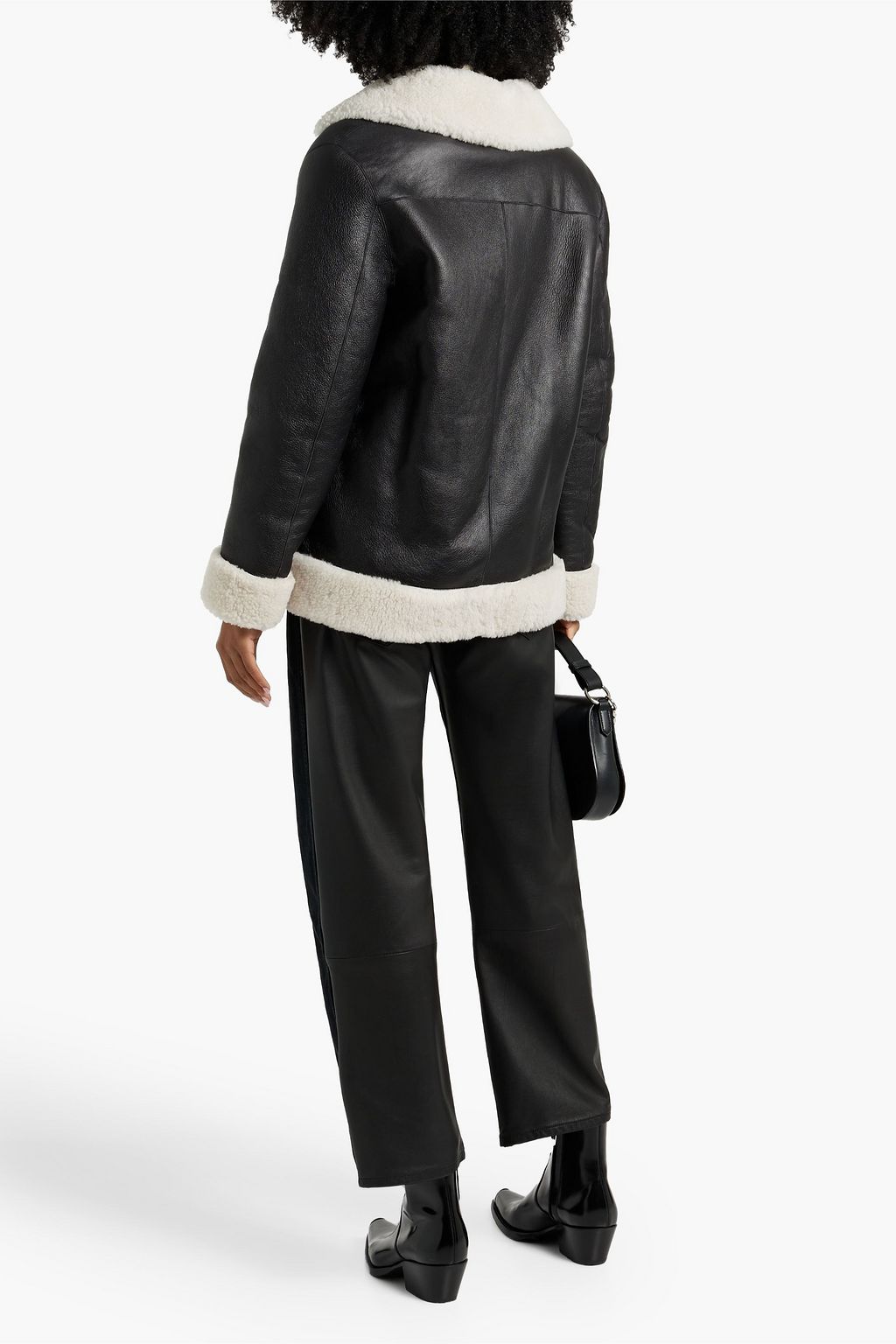MAJE Shearling jacket