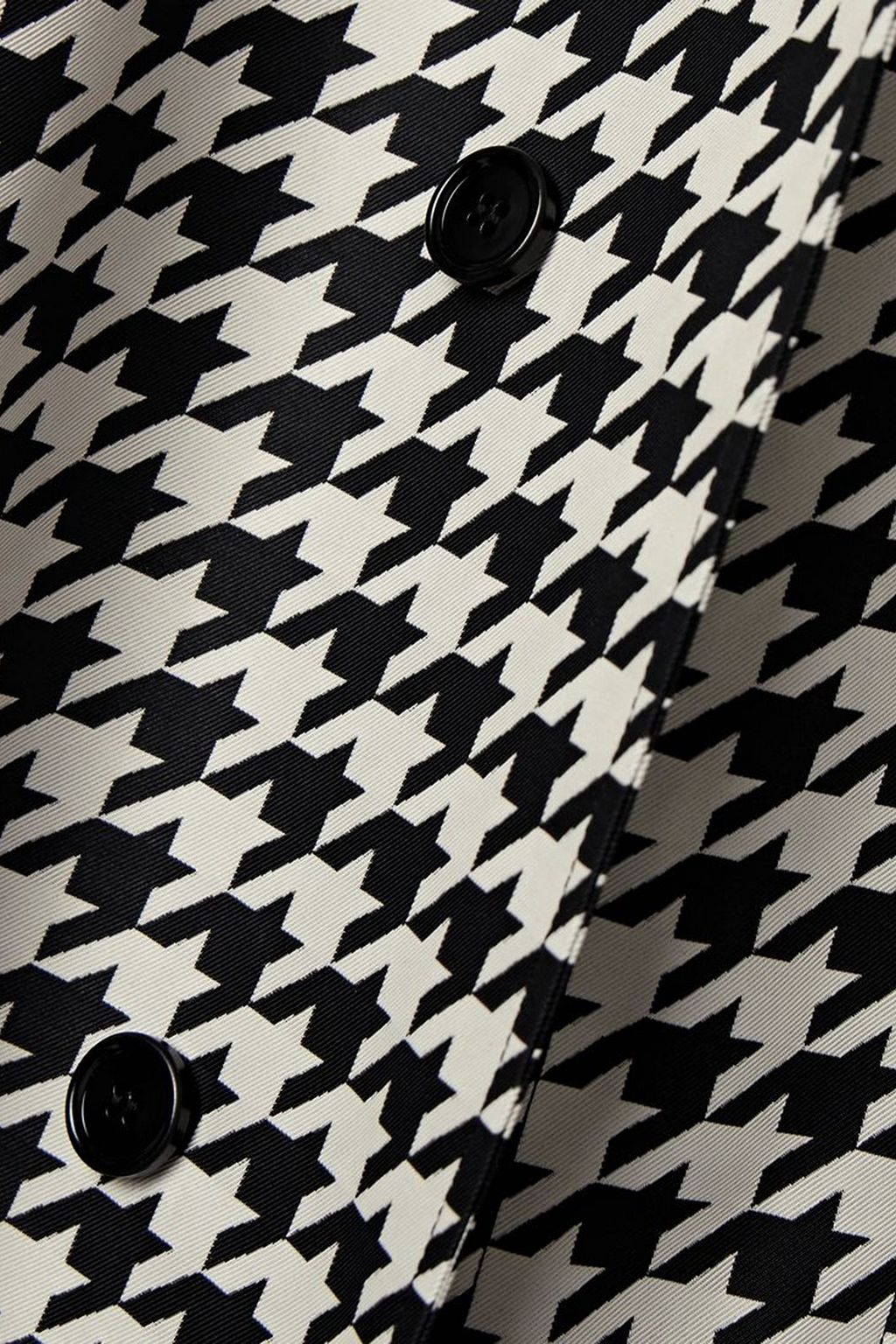 BURBERRY Houndstooth twill coat