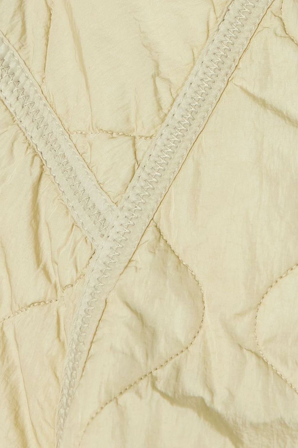 BURBERRY Quilted crinkled-shell jacket