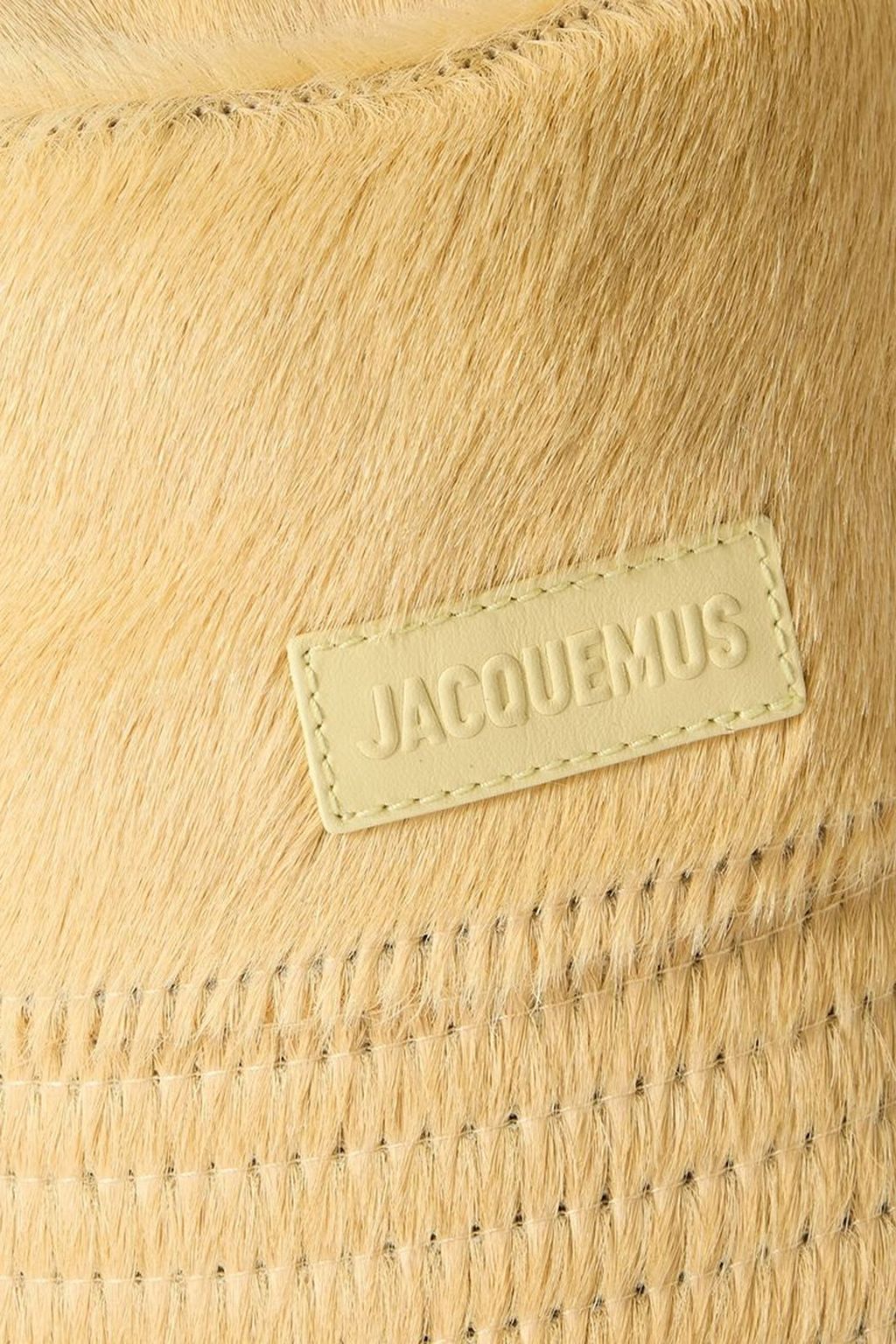 JACQUEMUS Le Bob Sperone calf hair bucket hat