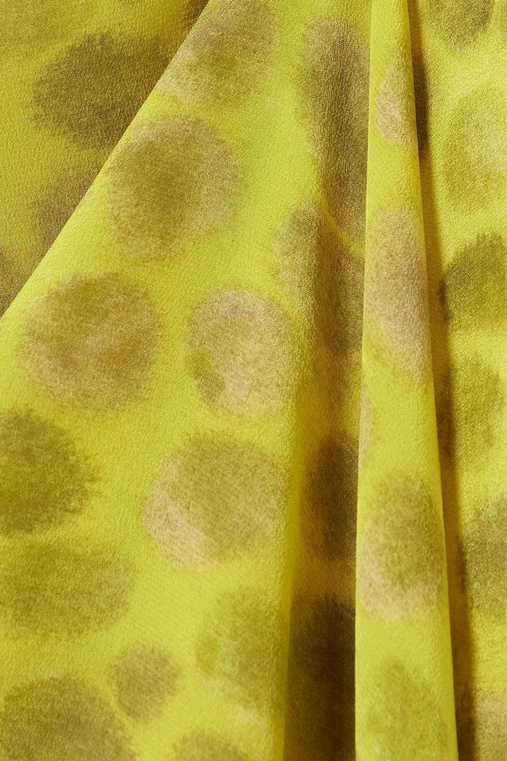 CORTANA Khata printed silk-georgette dress