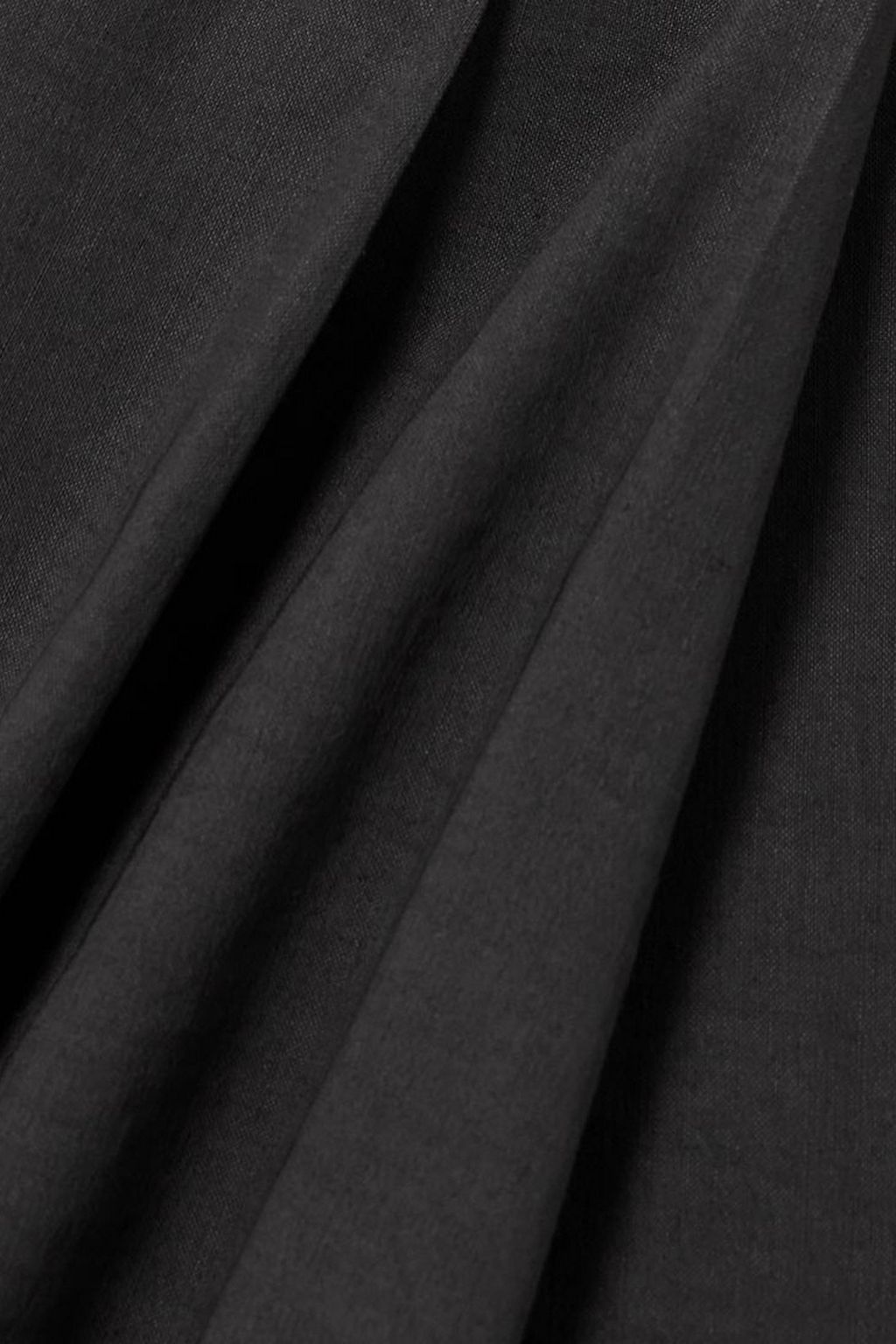 CORTANA Mira pleated hemp-blend wide-leg pants