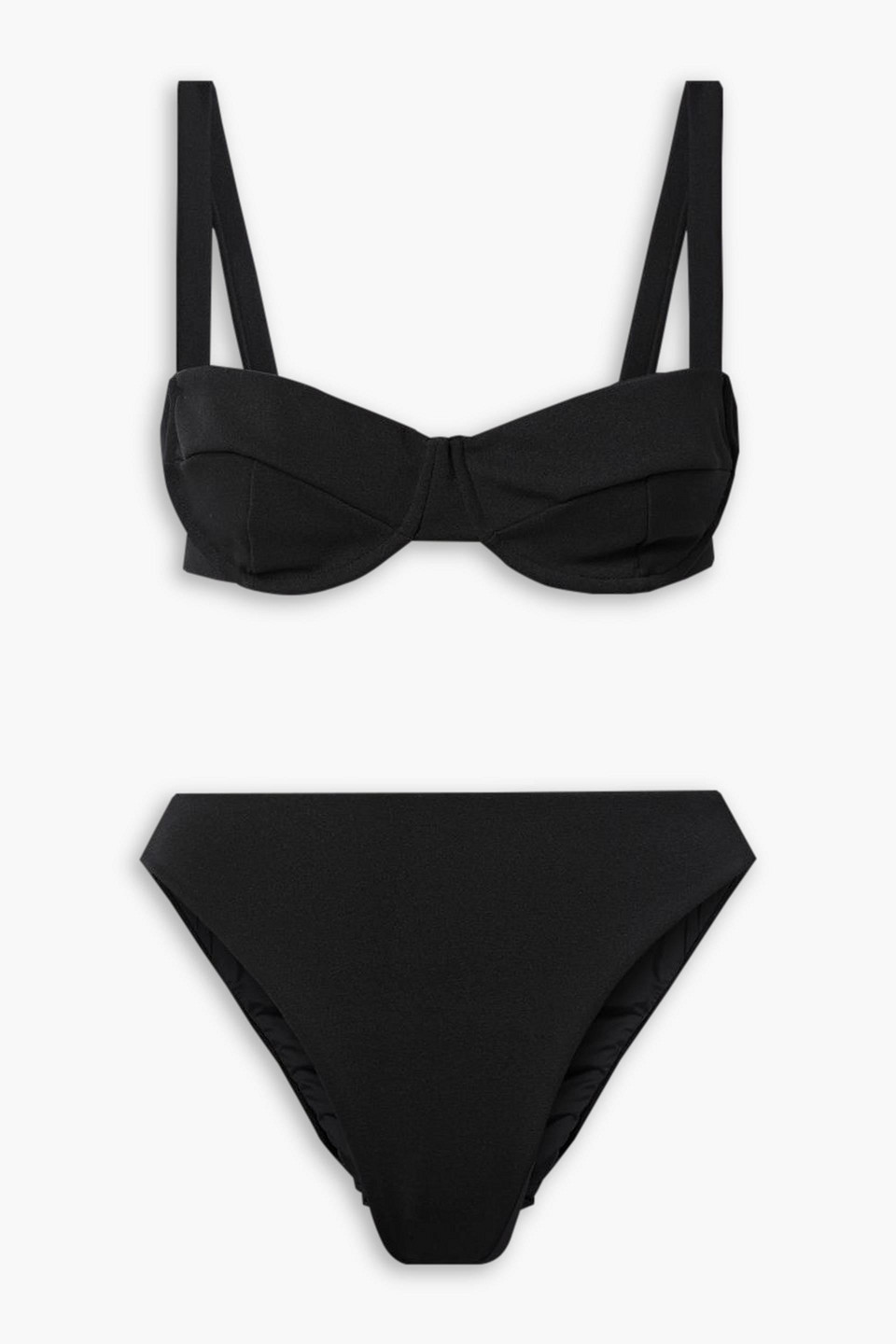 Haight Gaia And Mah Underwired Bikini In Schwarz