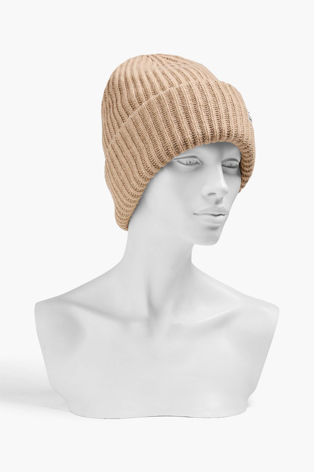 GANNI Ribbed-knit beanie