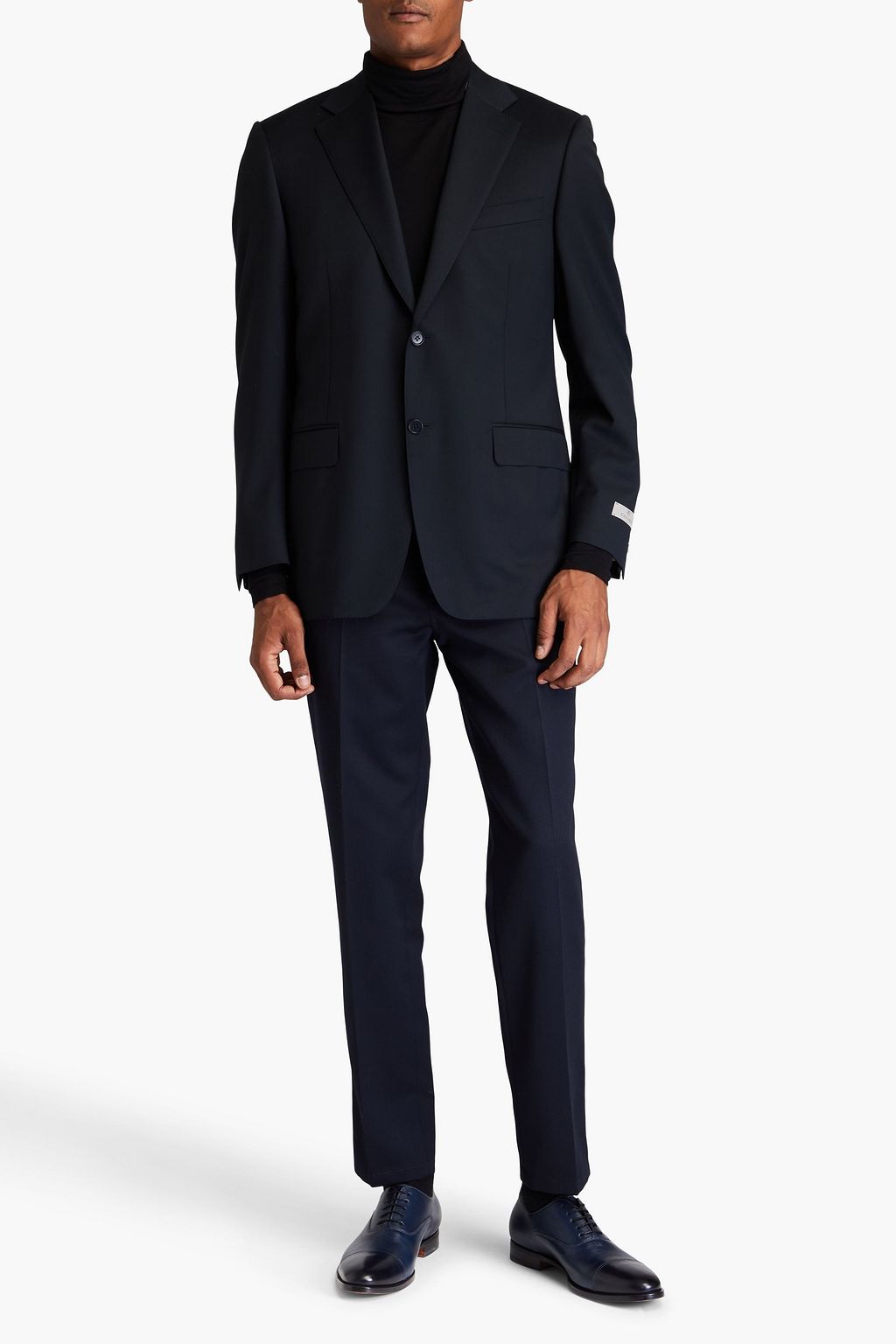 CANALI 울 트윌 블레이저