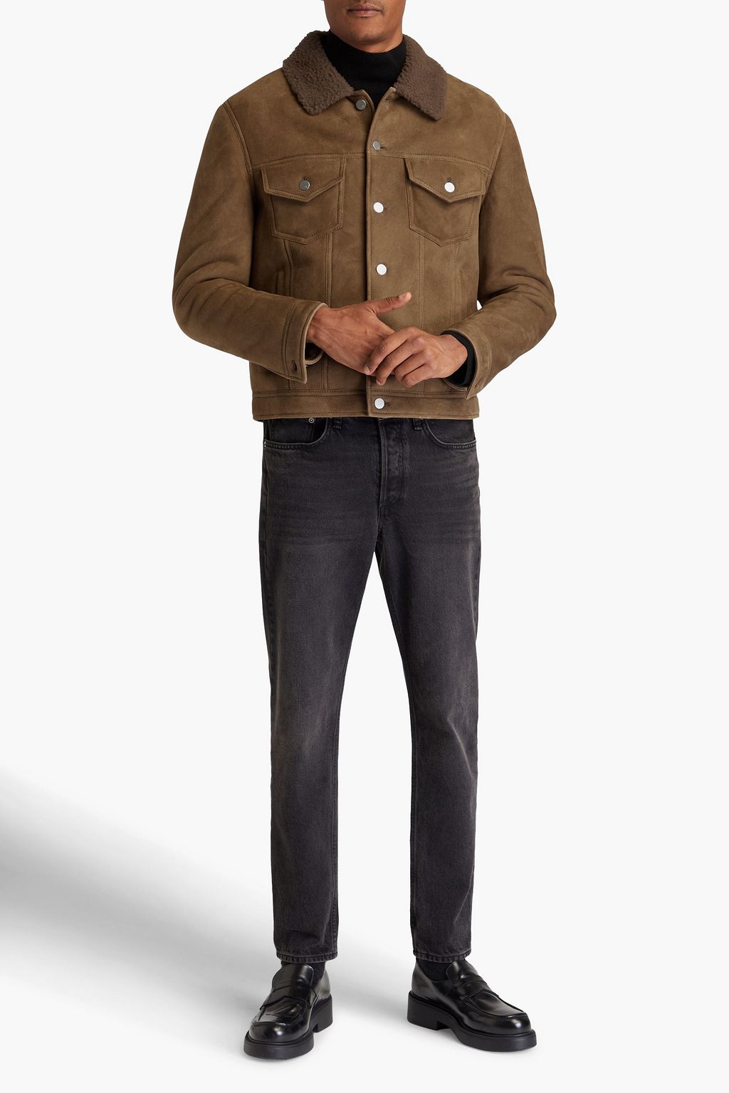 DUNHILL Shearling jacket