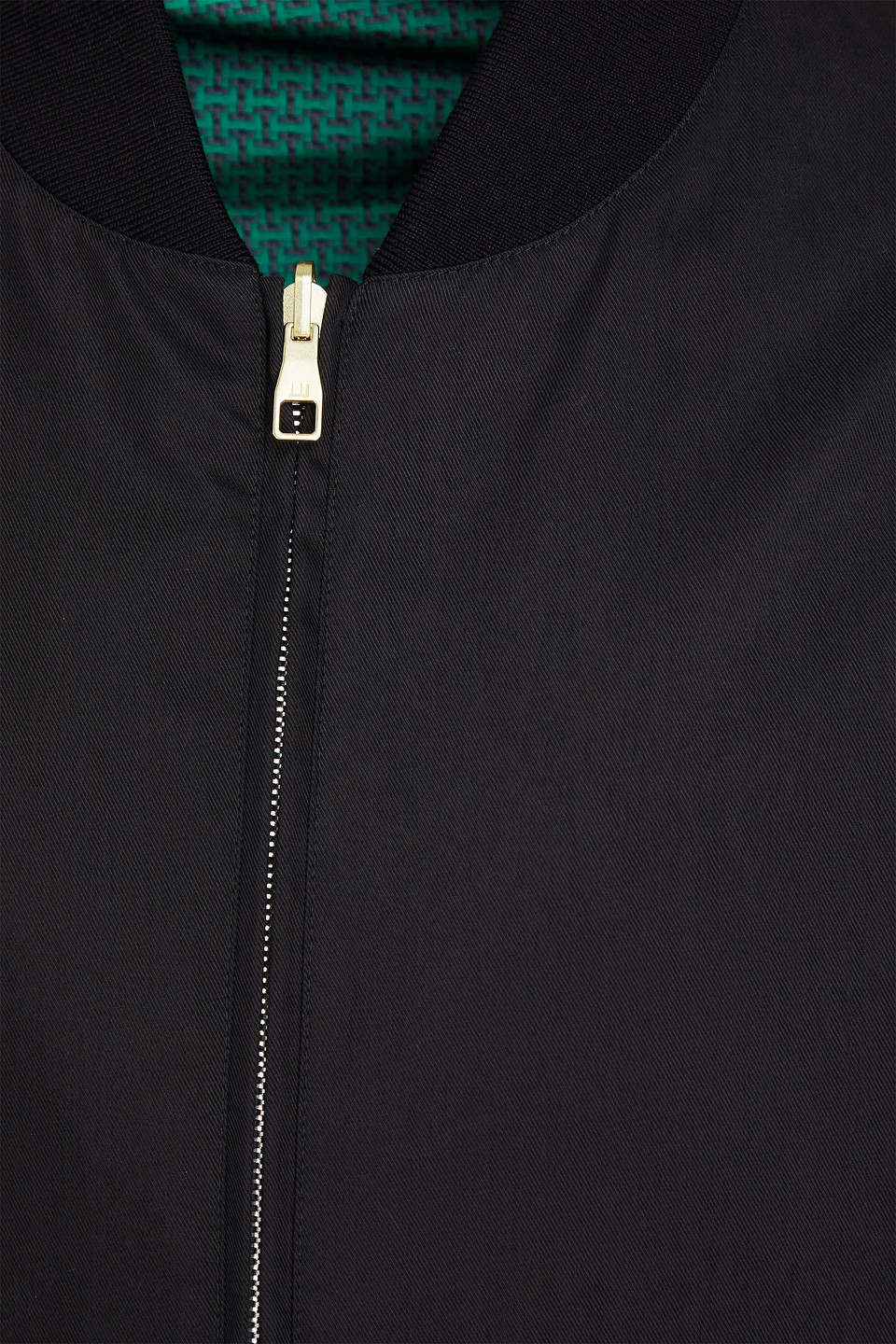 DUNHILL COTTON-BLEND TWILL BOMBER JACKET