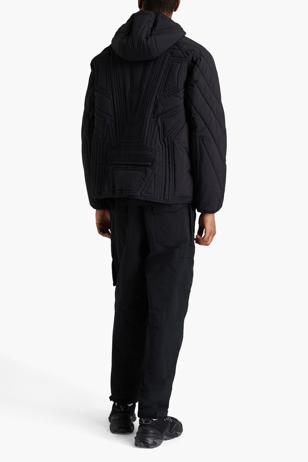 Y-3 جاكيت من قماش عازل بتصميم مبطّن