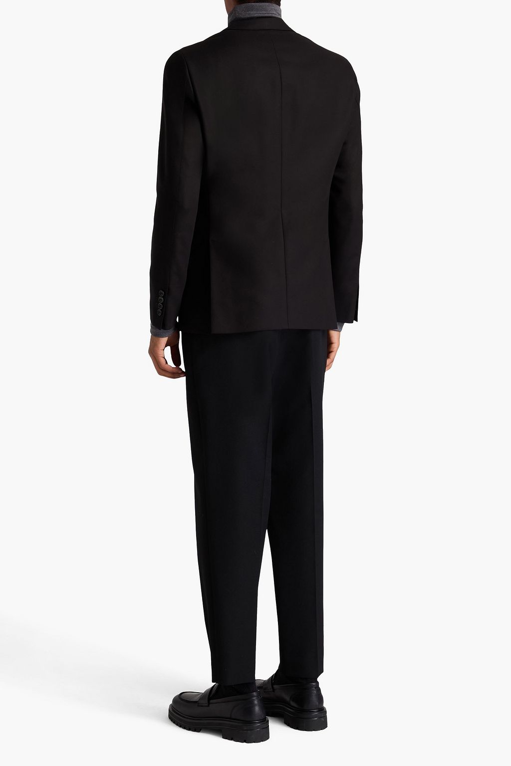 DUNHILL Blazer aus Baumwollsatin