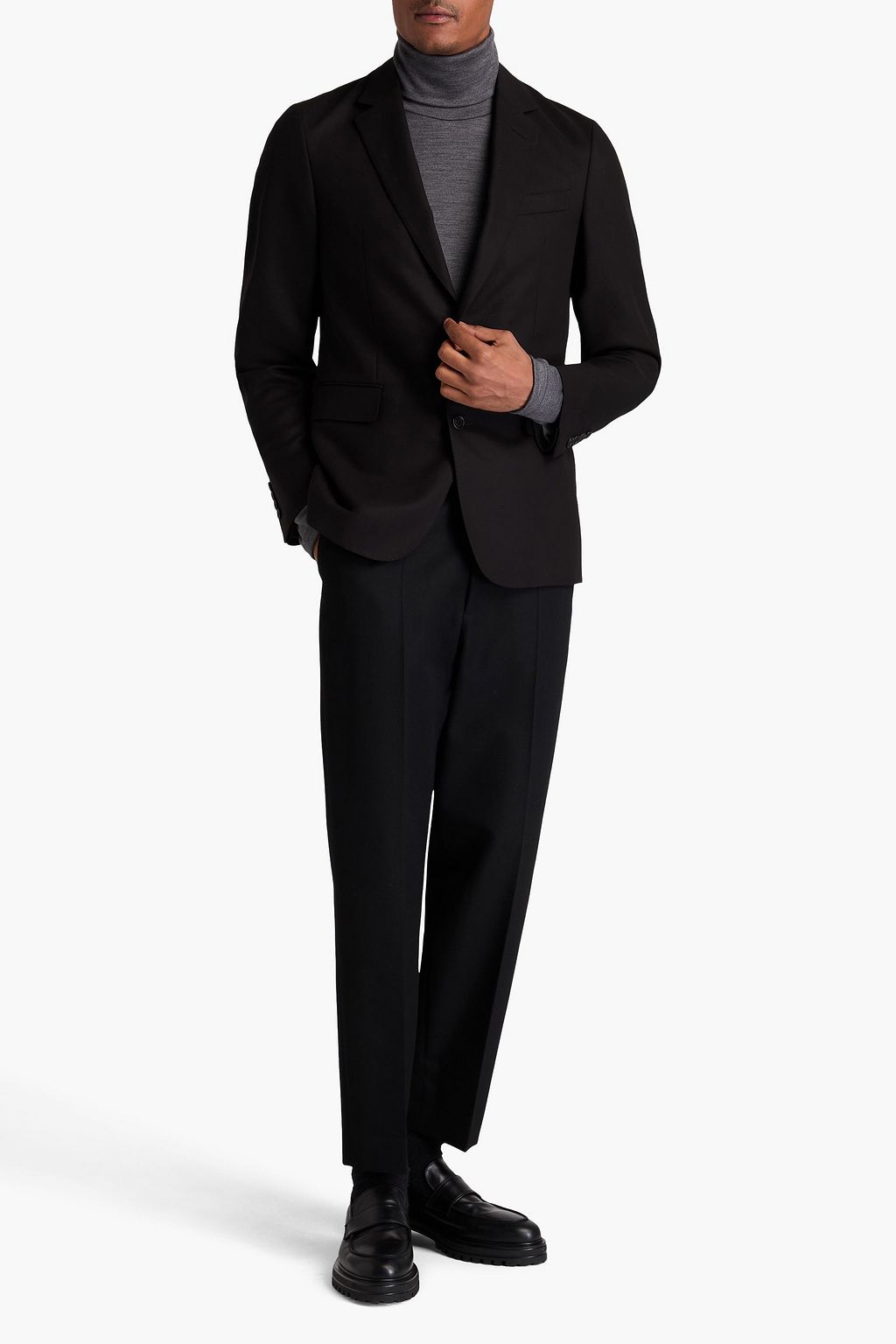 DUNHILL Blazer aus Baumwollsatin