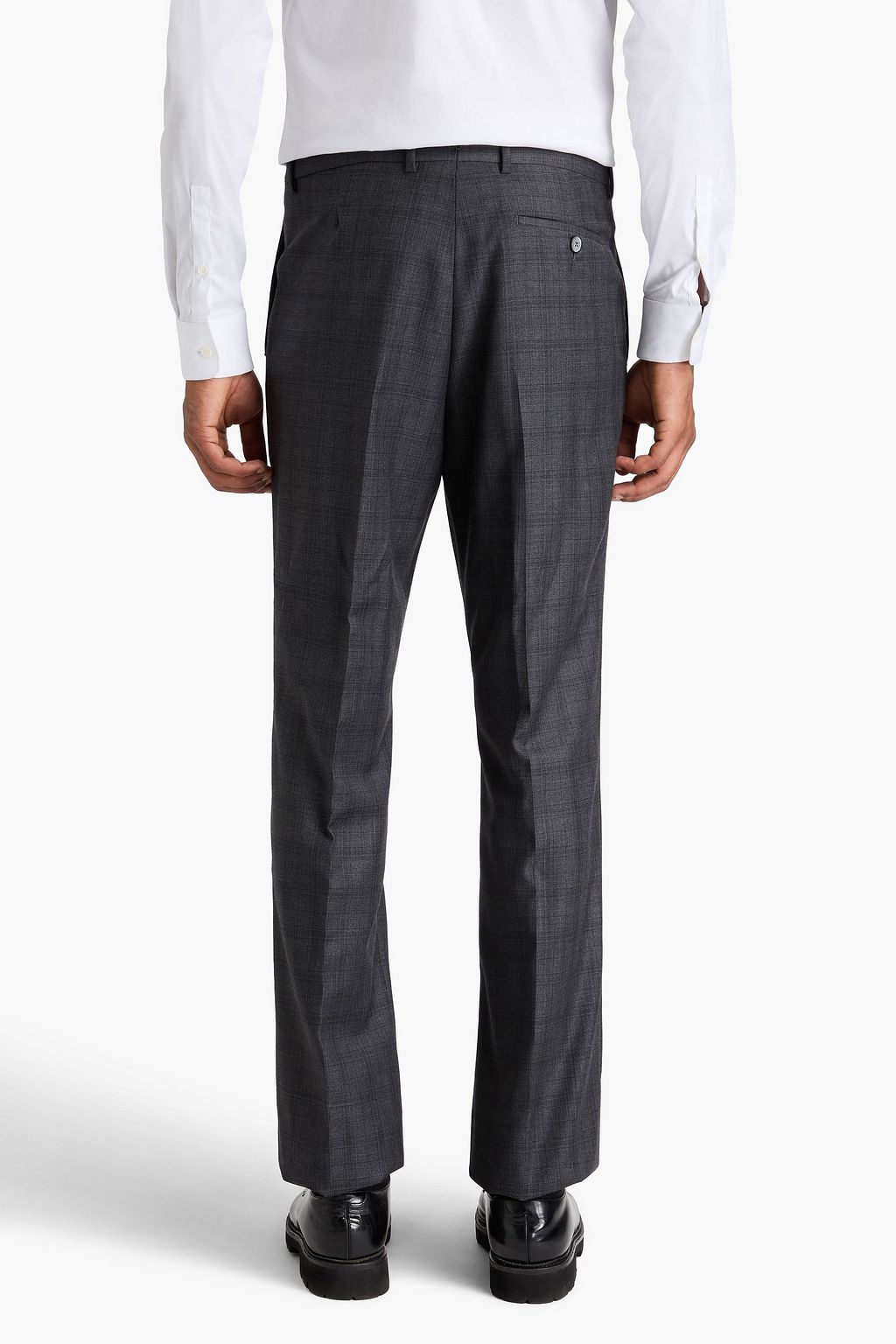 DUNHILL Checked wool suit