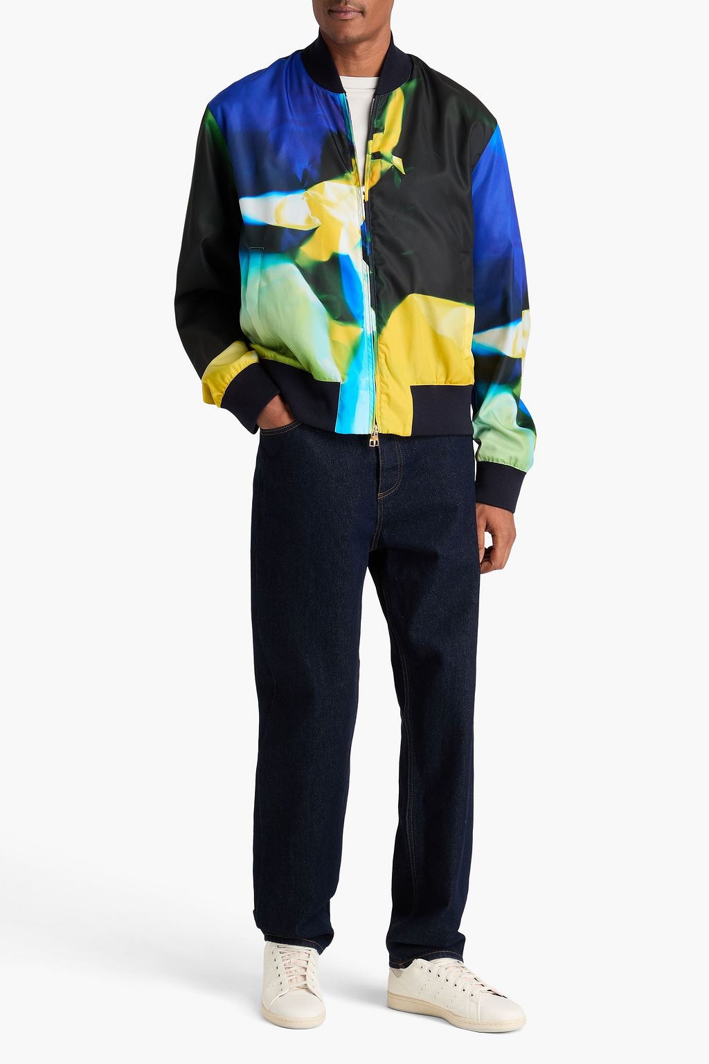 DUNHILL Cotton-sateen bomber jacket