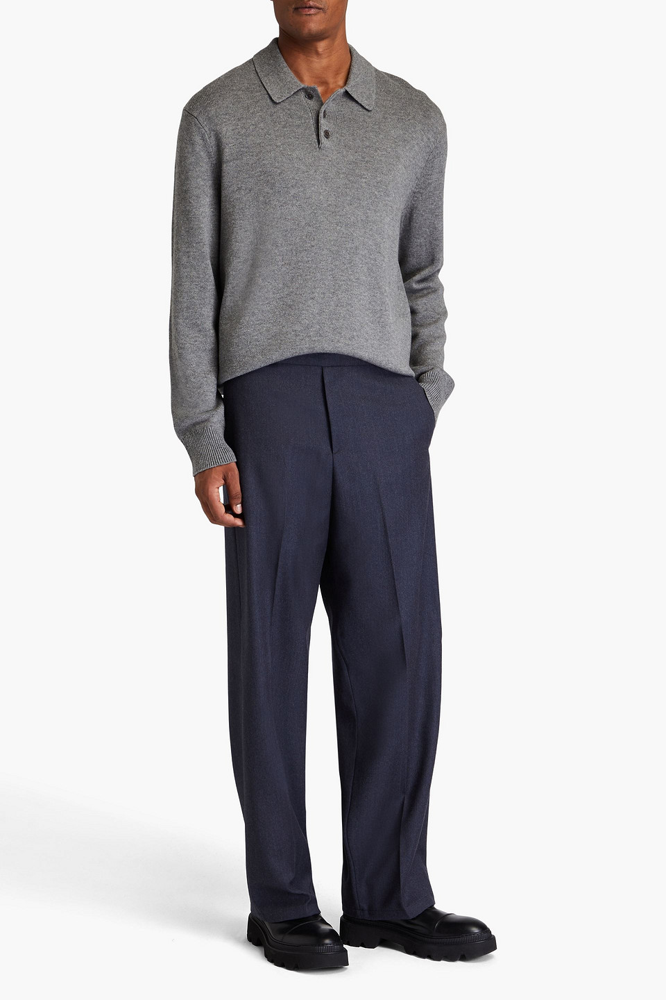 DUNHILL WOOL PANTS