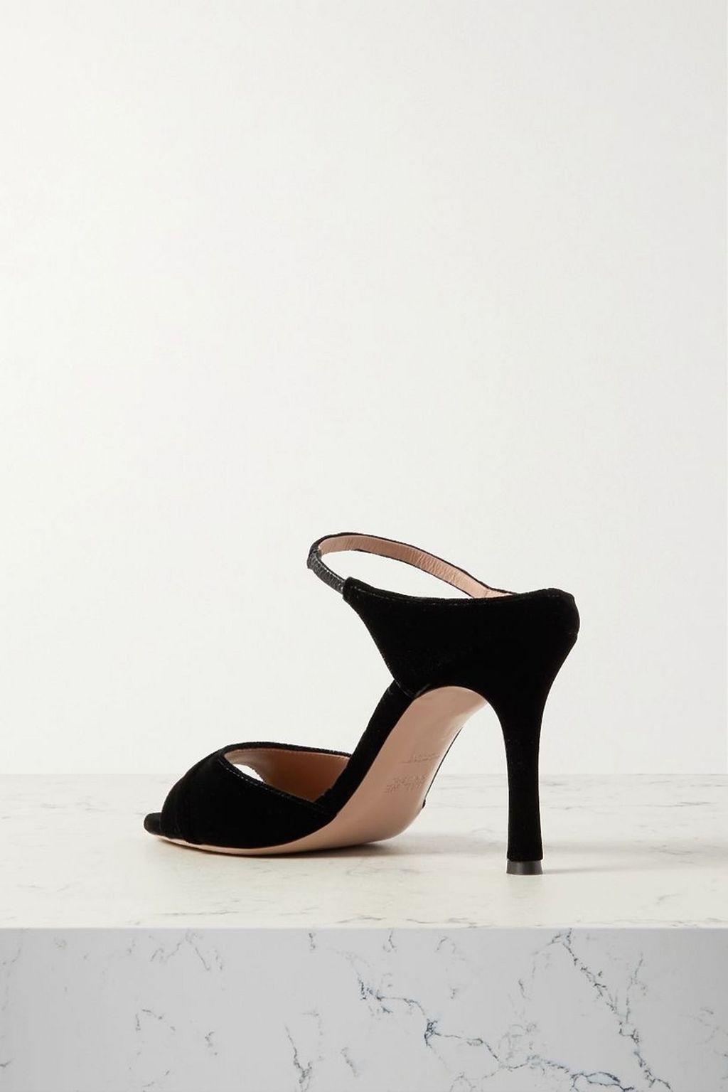 MALONE SOULIERS Una 90 velvet sandals