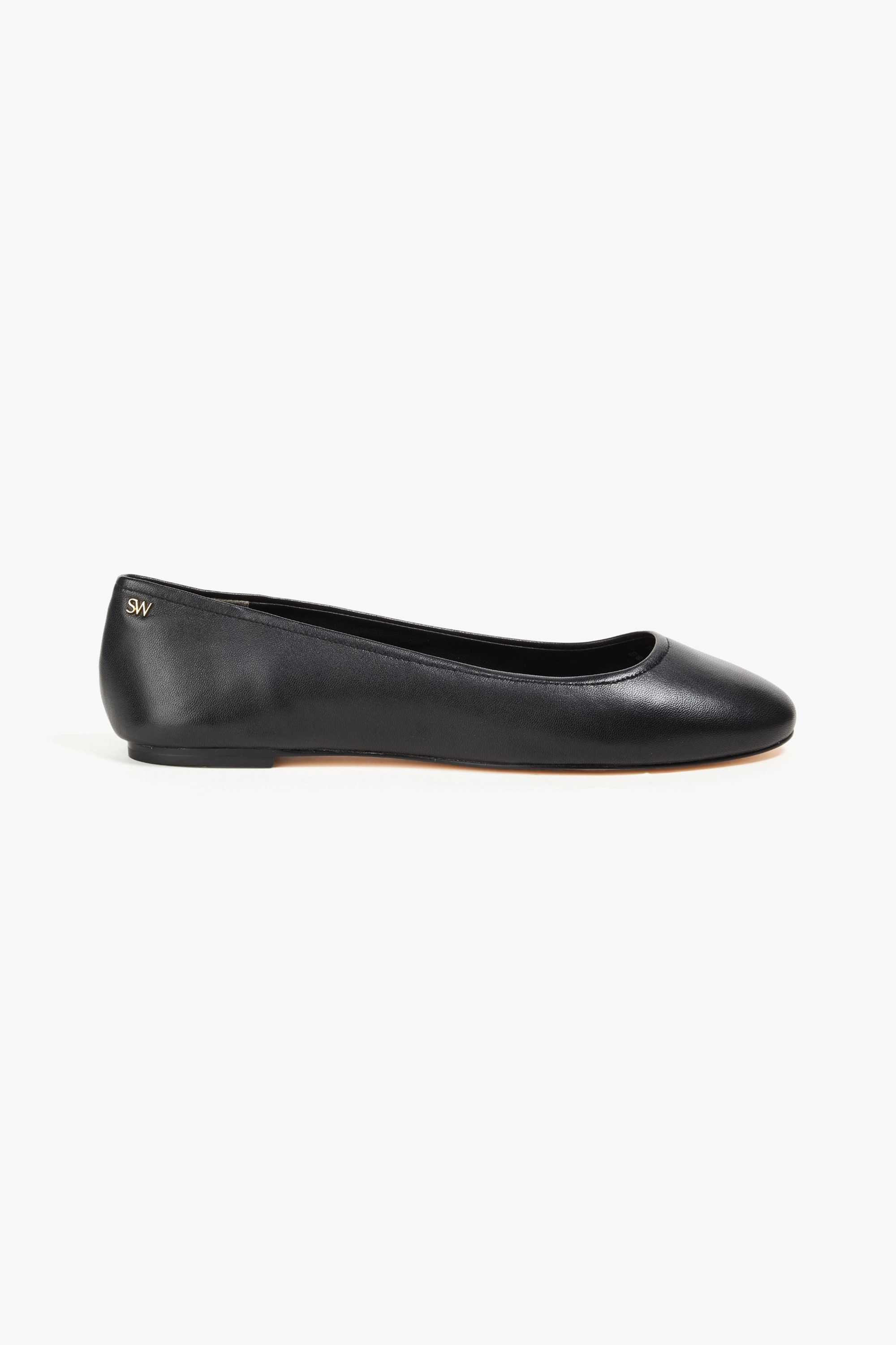 Stuart Weitzman Nadine leather ballet flats