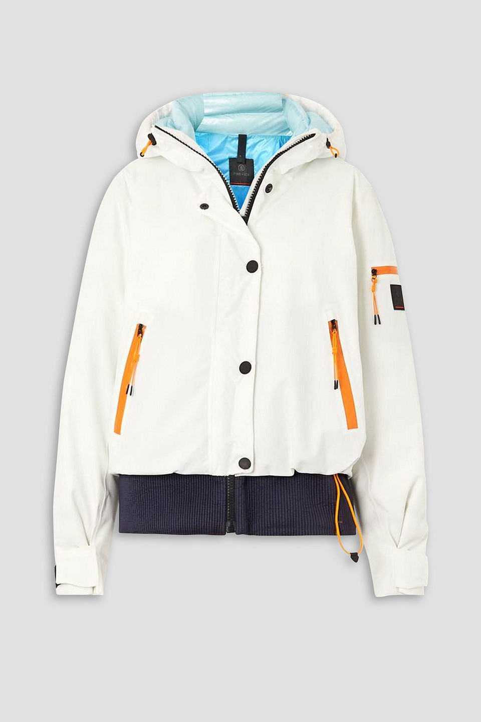 bogner - emely-t padded ski jacket - white - de 36