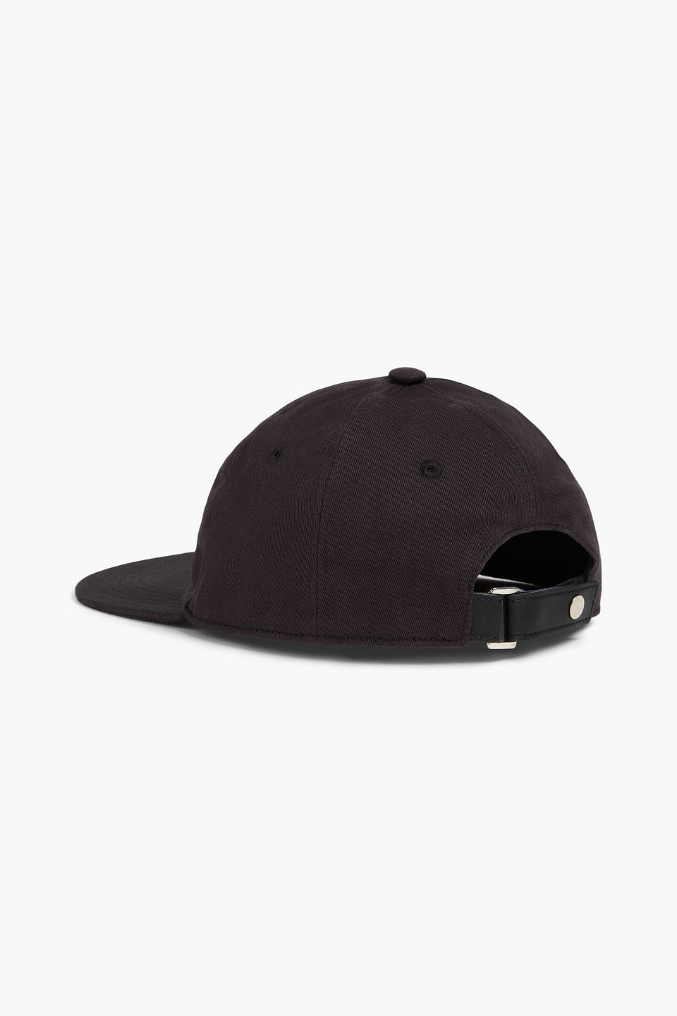 DUNHILL EMBROIDERED COTTON-TWILL BASEBALL CAP