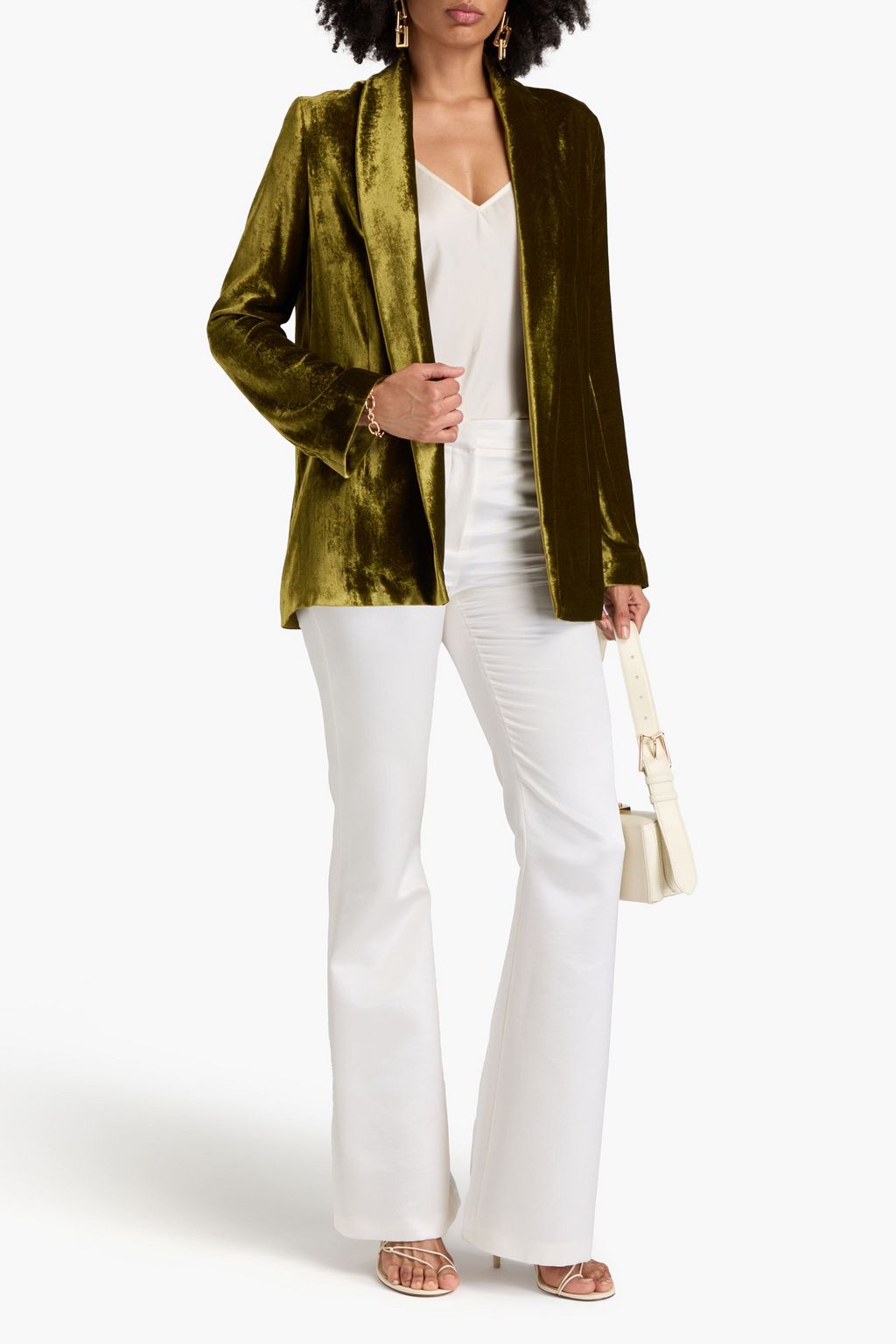 GALVAN  LONDON Velvet blazer