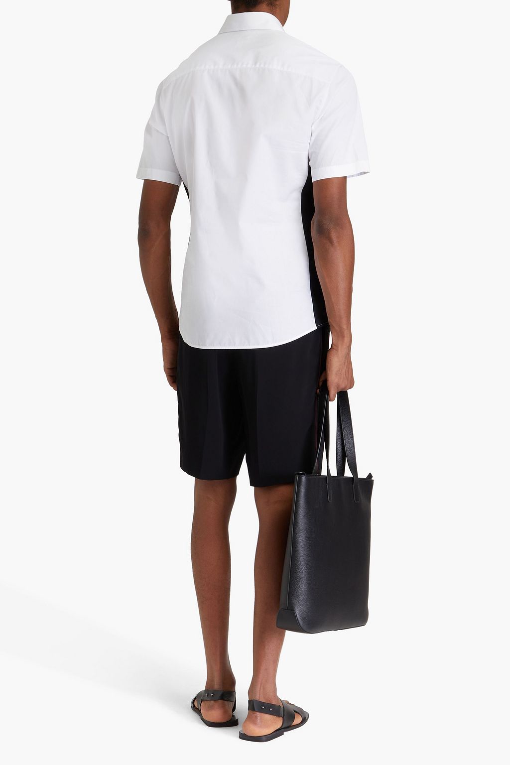 DUNHILL Cotton-poplin shirt