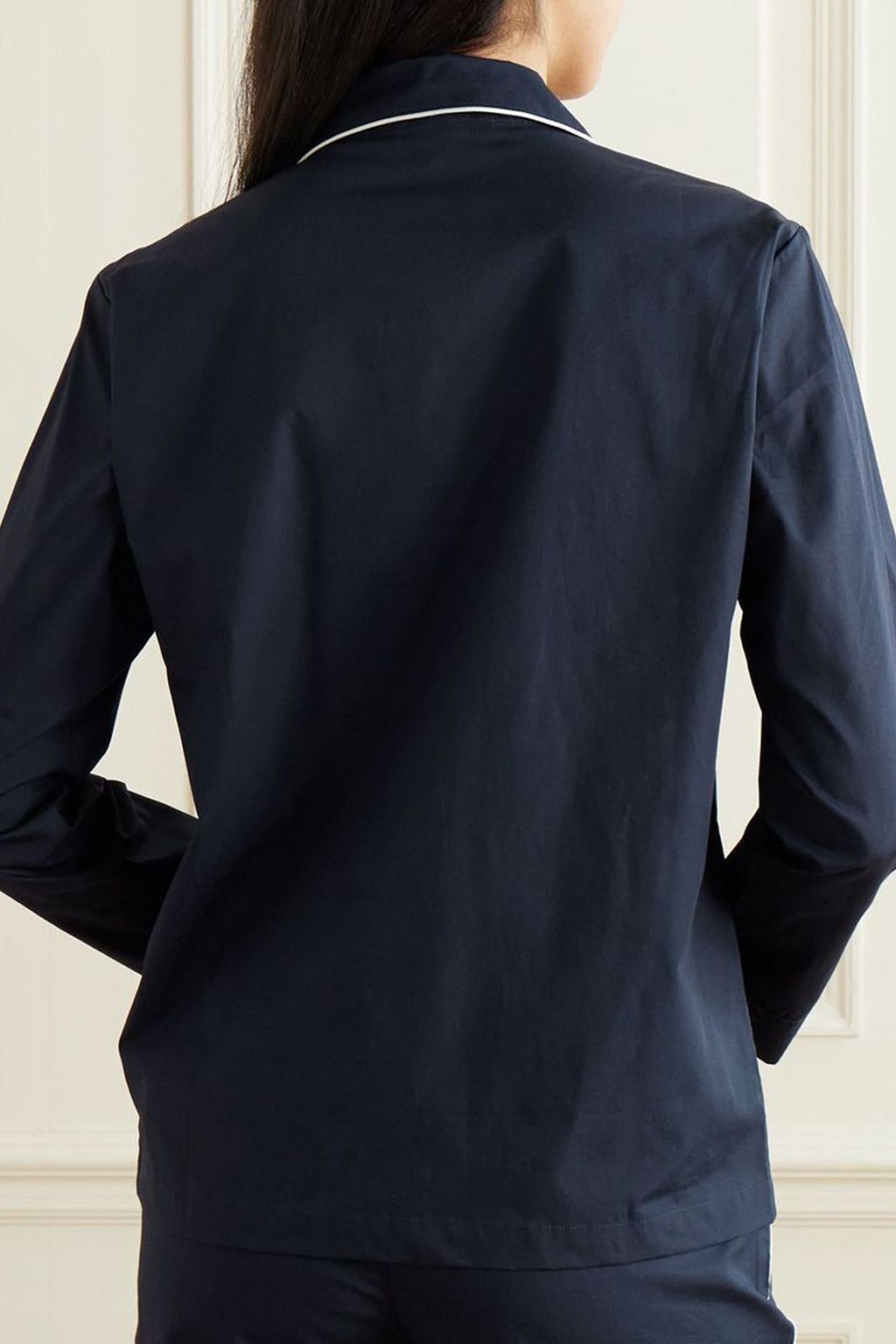 SPORTY & RICH Vendome cotton-poplin shirt