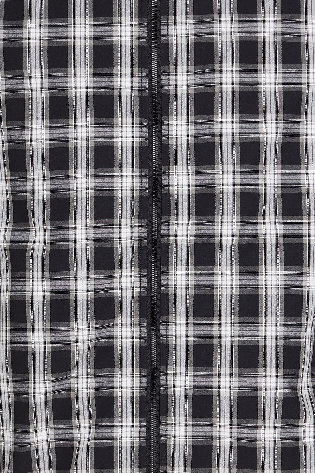 DUNHILL Checked cotton-poplin shirt