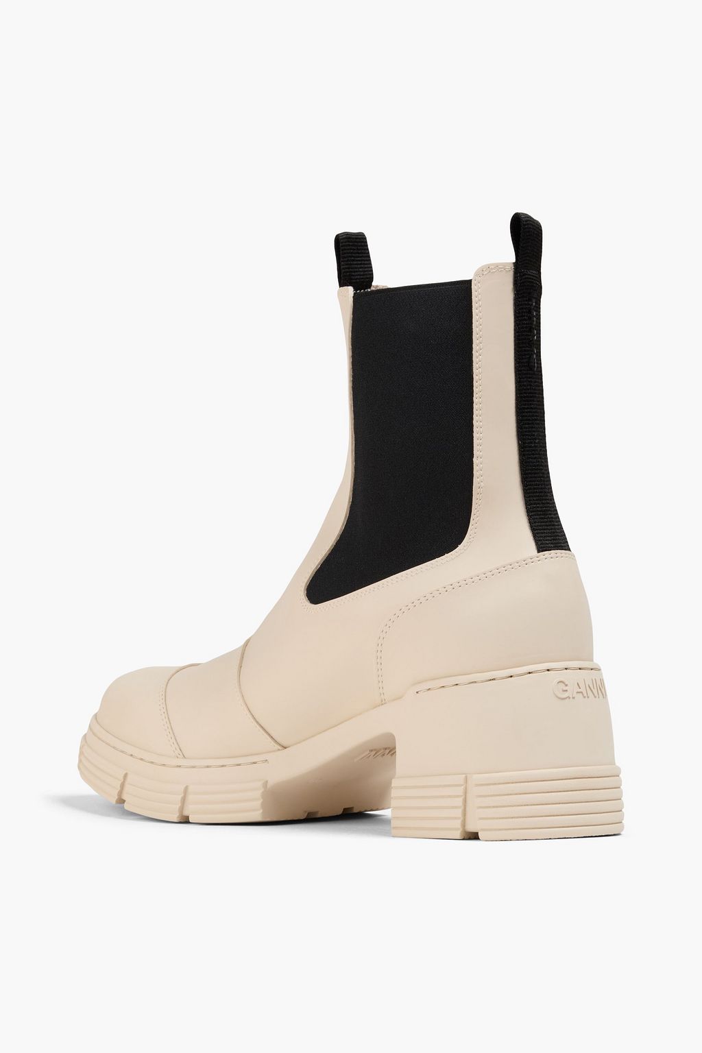GANNI Rubber Chelsea boots