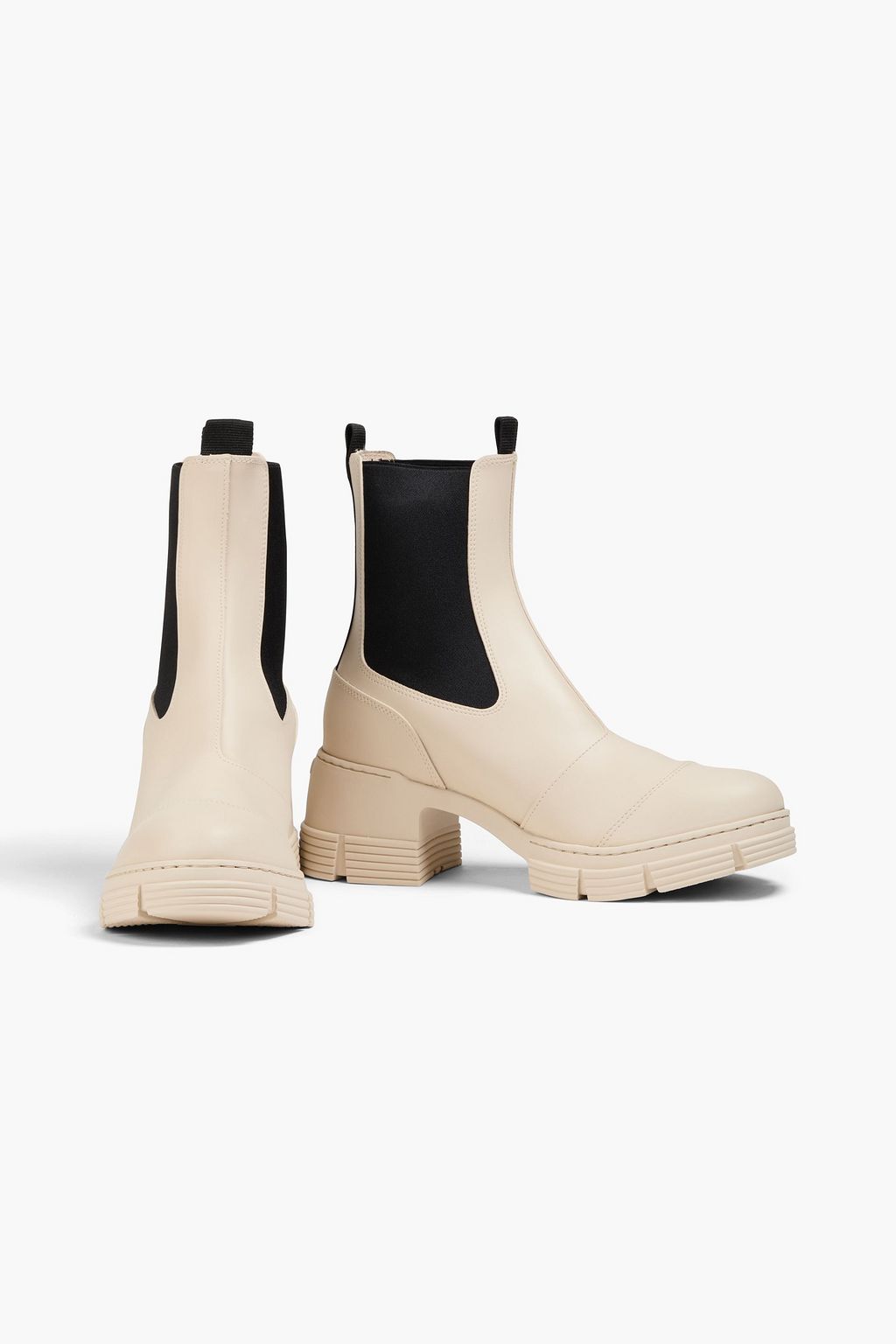 GANNI Rubber Chelsea boots