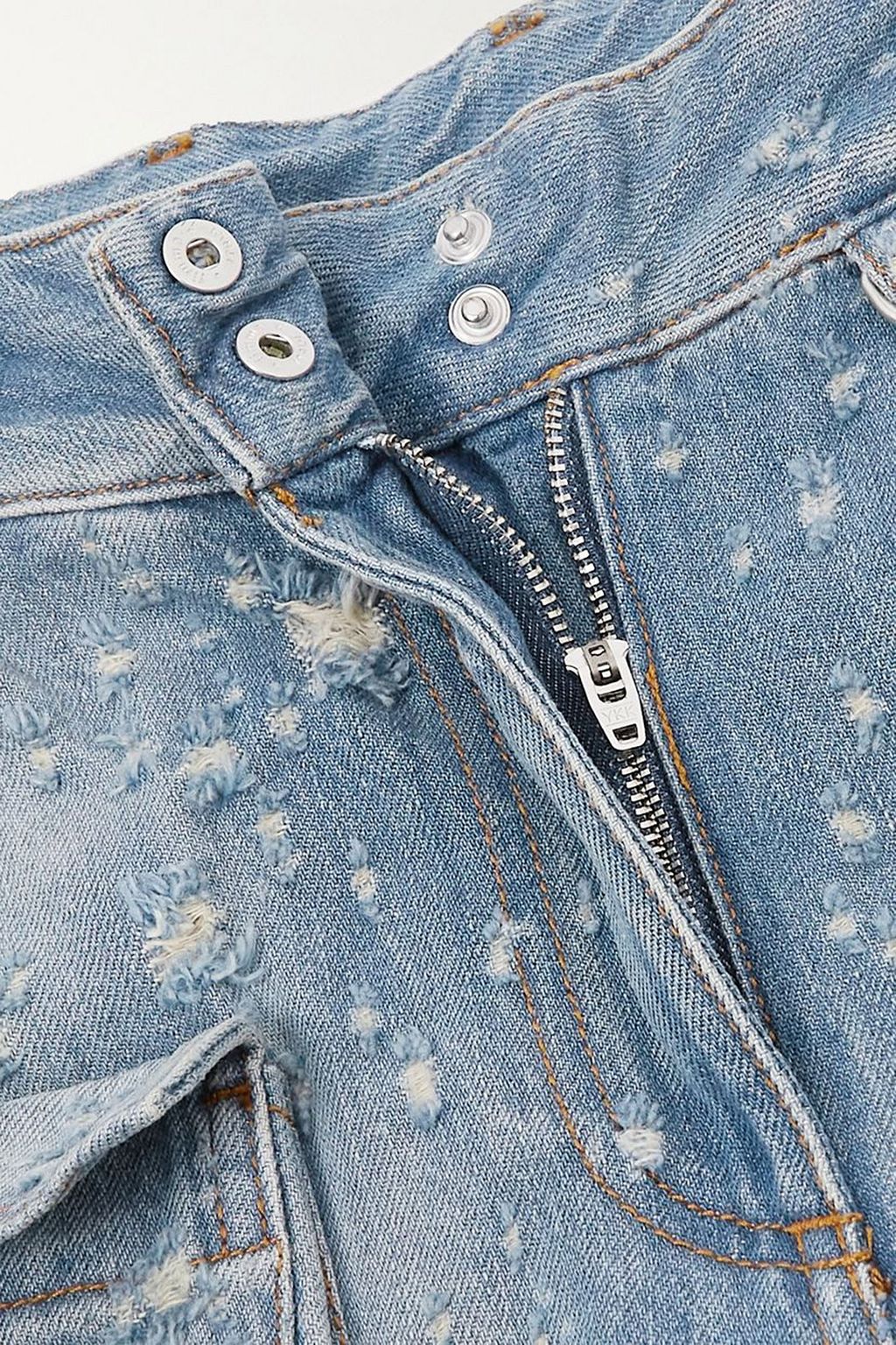 ACNE STUDIOS 디스트레스드 보이프렌드 카고 진