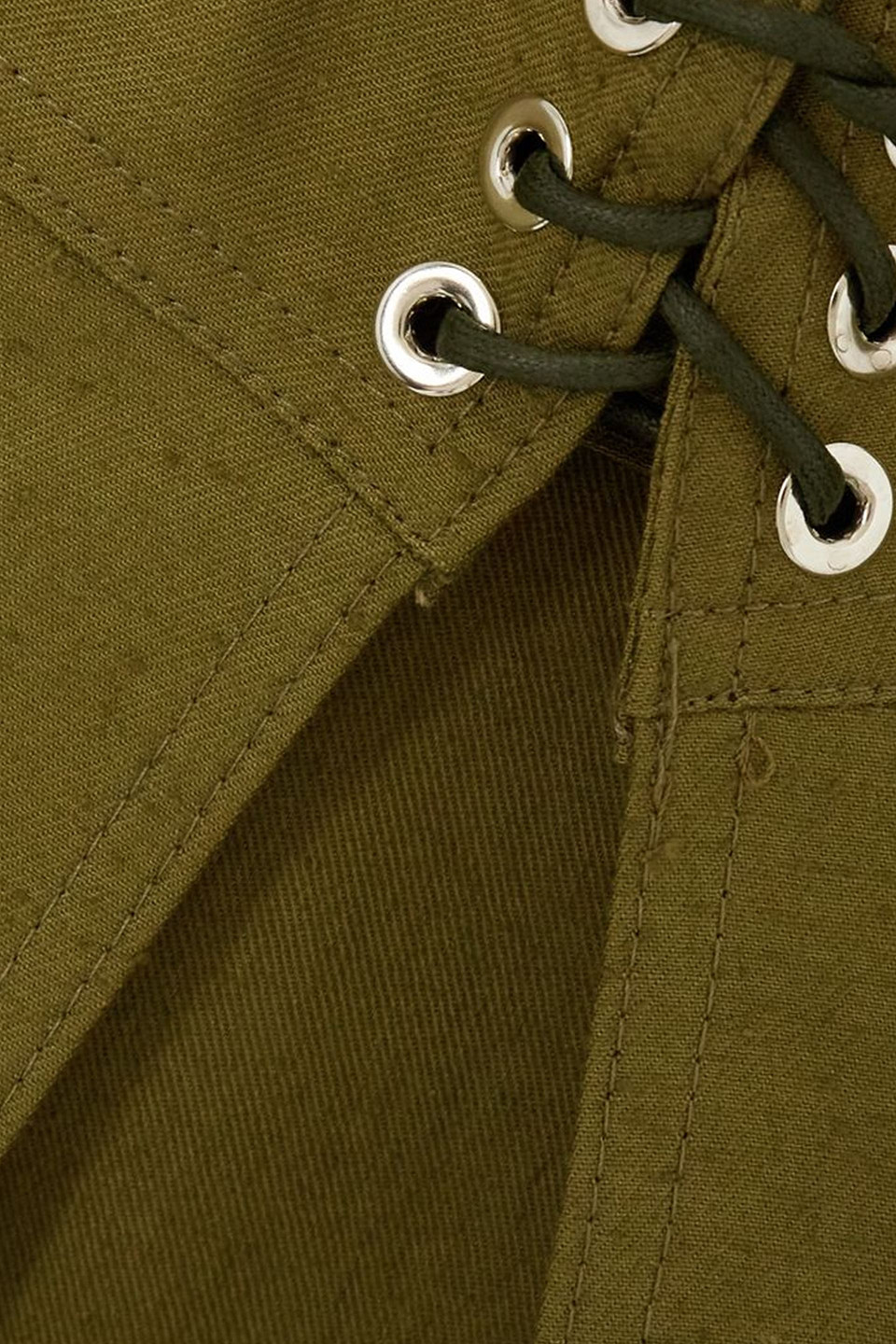 LUDOVIC DE SAINT SERNIN COTTON-TWILL TOP