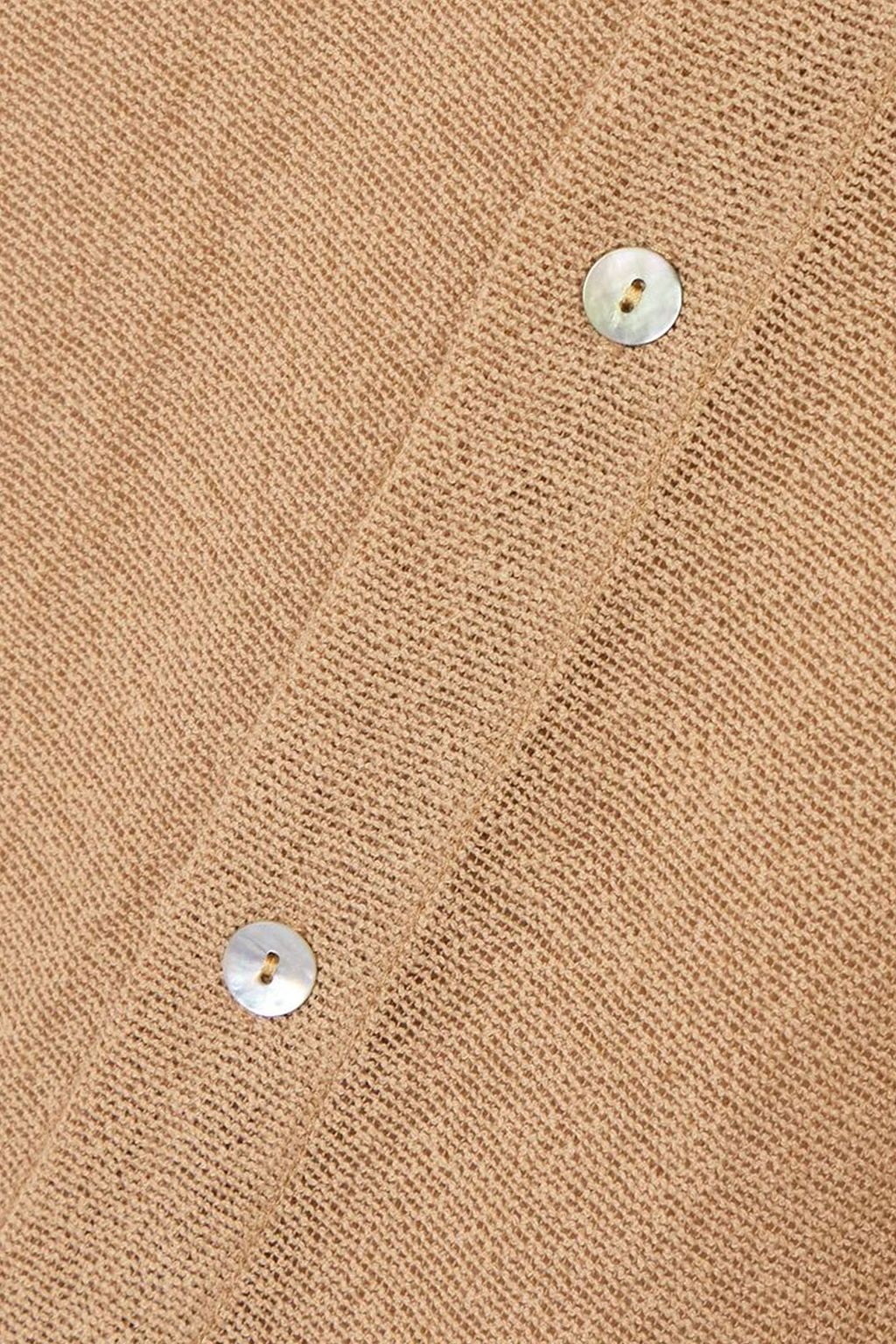 LUDOVIC DE SAINT SERNIN Open-knit cotton-blend shirt