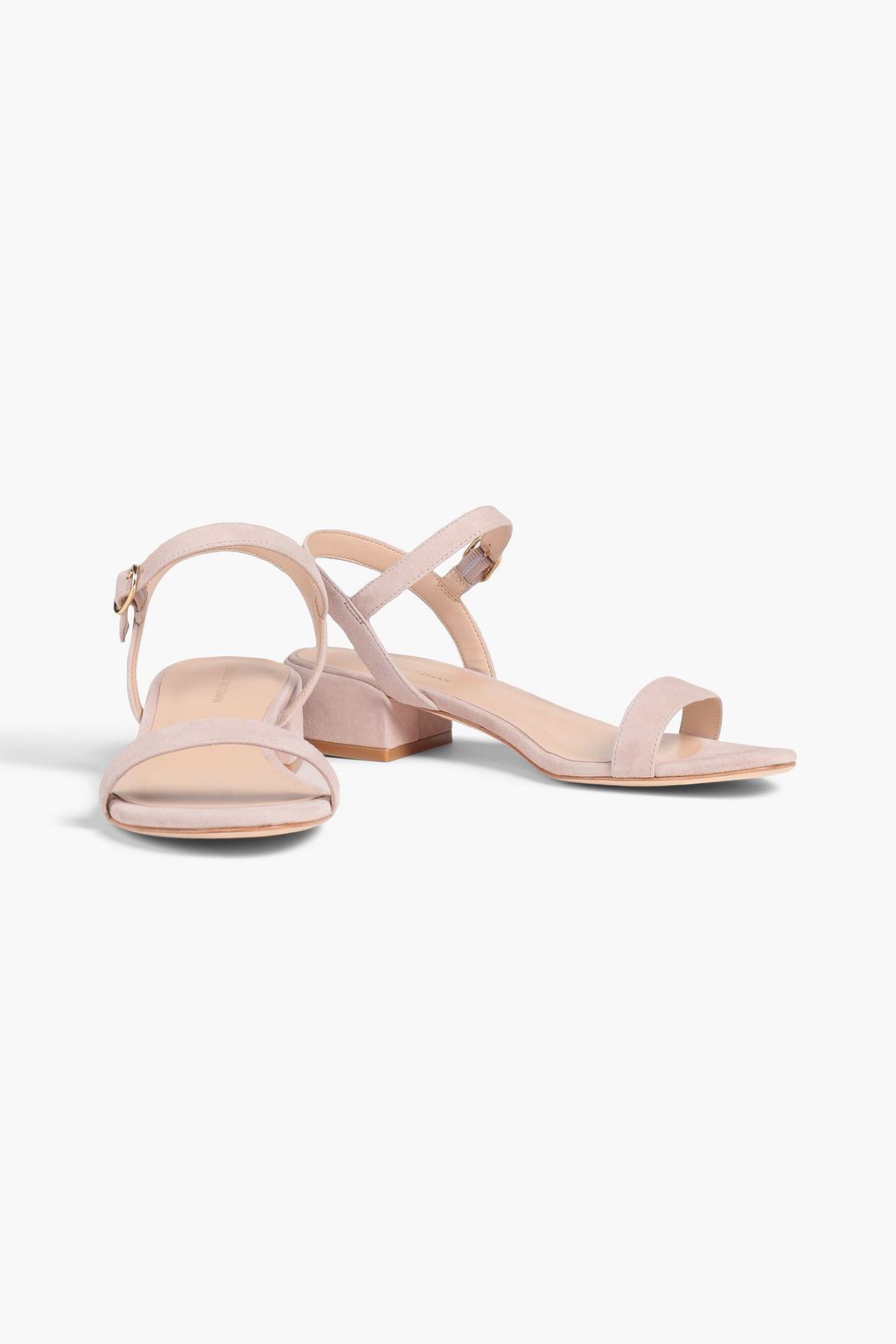 STUART WEITZMAN Dancer 35 suede sandals