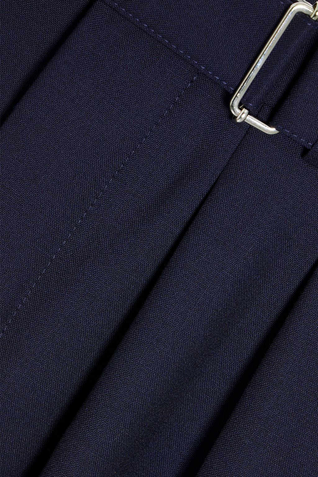 OFFICINE GÉNÉRALE Pierre tapered belted wool pants