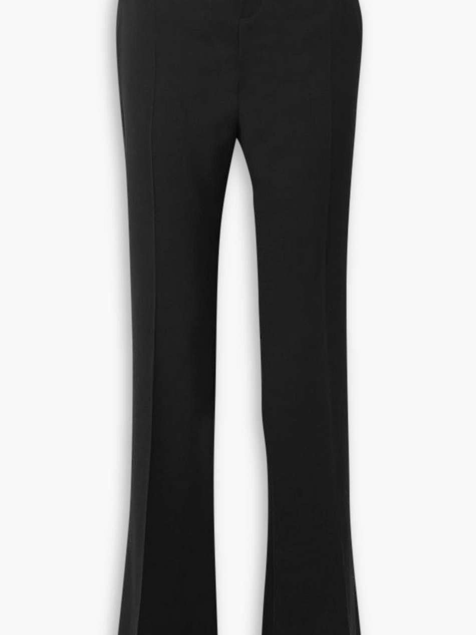 wool flared pants
